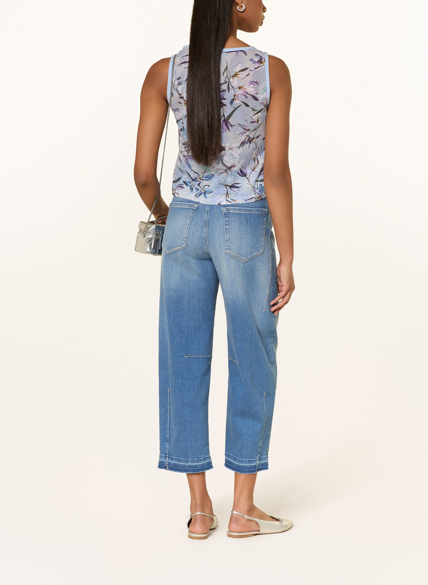 MARC CAIN Barrel Jeans RUMA: 353 blue denim