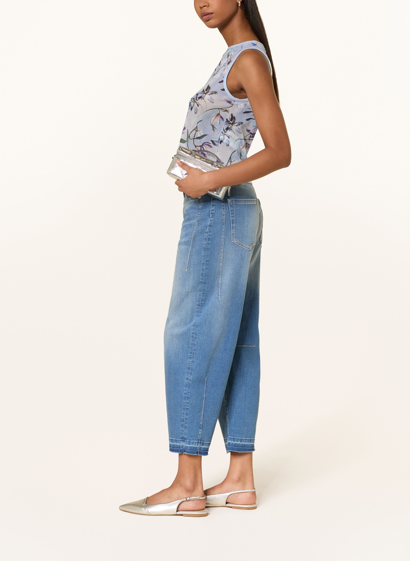 MARC CAIN Barrel Jeans RUMA: 353 blue denim