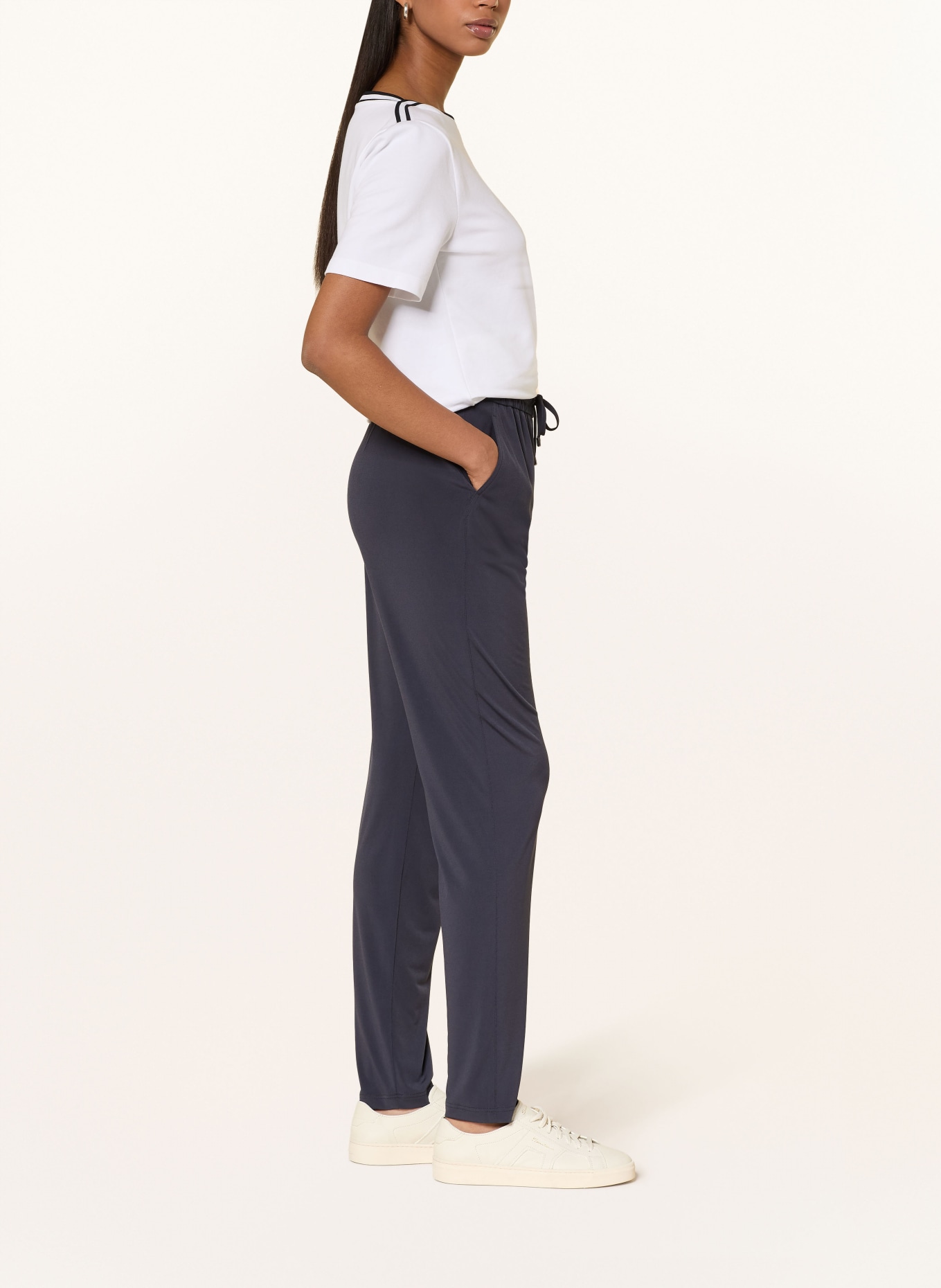 MARC CAIN Sweatpants RHODOS: 394 navy