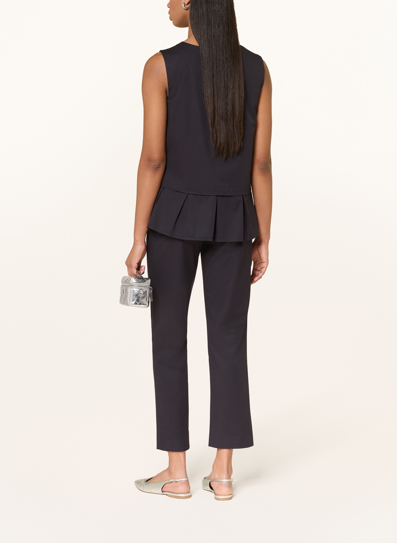 MARC CAIN FRIA pants: 395 MIDNIGHT BLUE