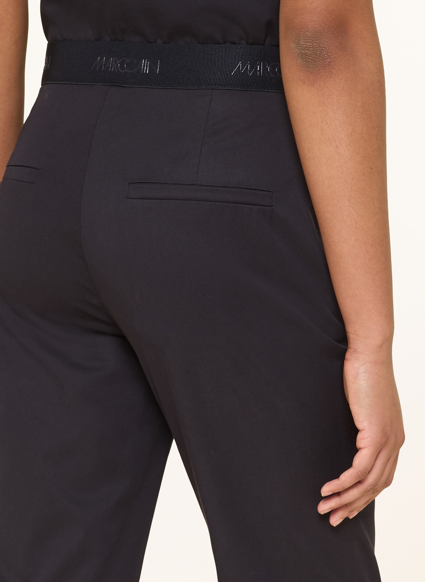 MARC CAIN FRIA pants: 395 MIDNIGHT BLUE