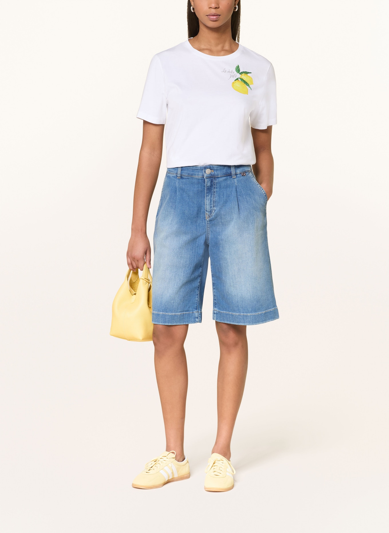 MARC CAIN Jeans-Bermudas WARANGAL: 353 blue denim