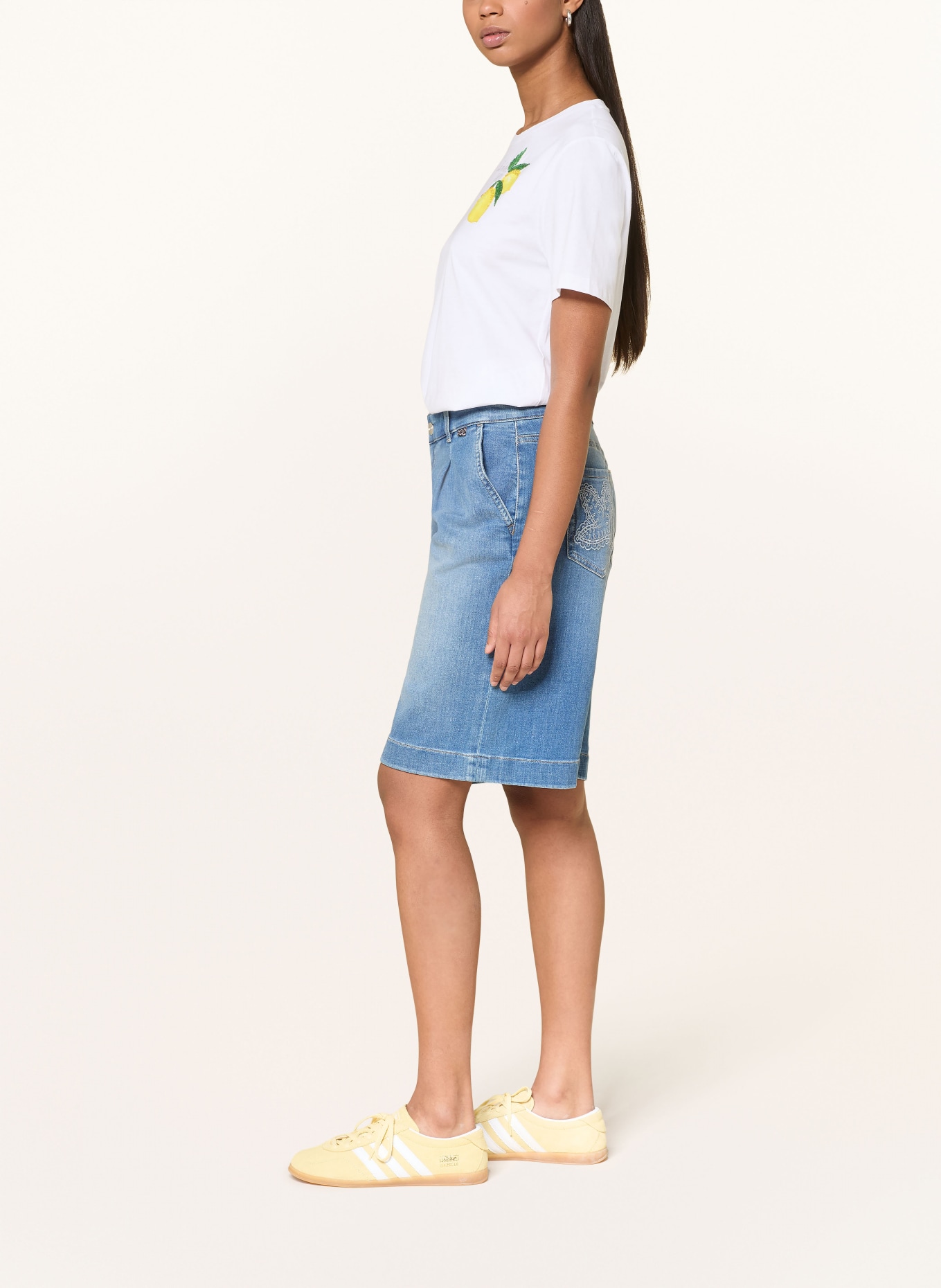 MARC CAIN Jeans-Bermudas WARANGAL: 353 blue denim