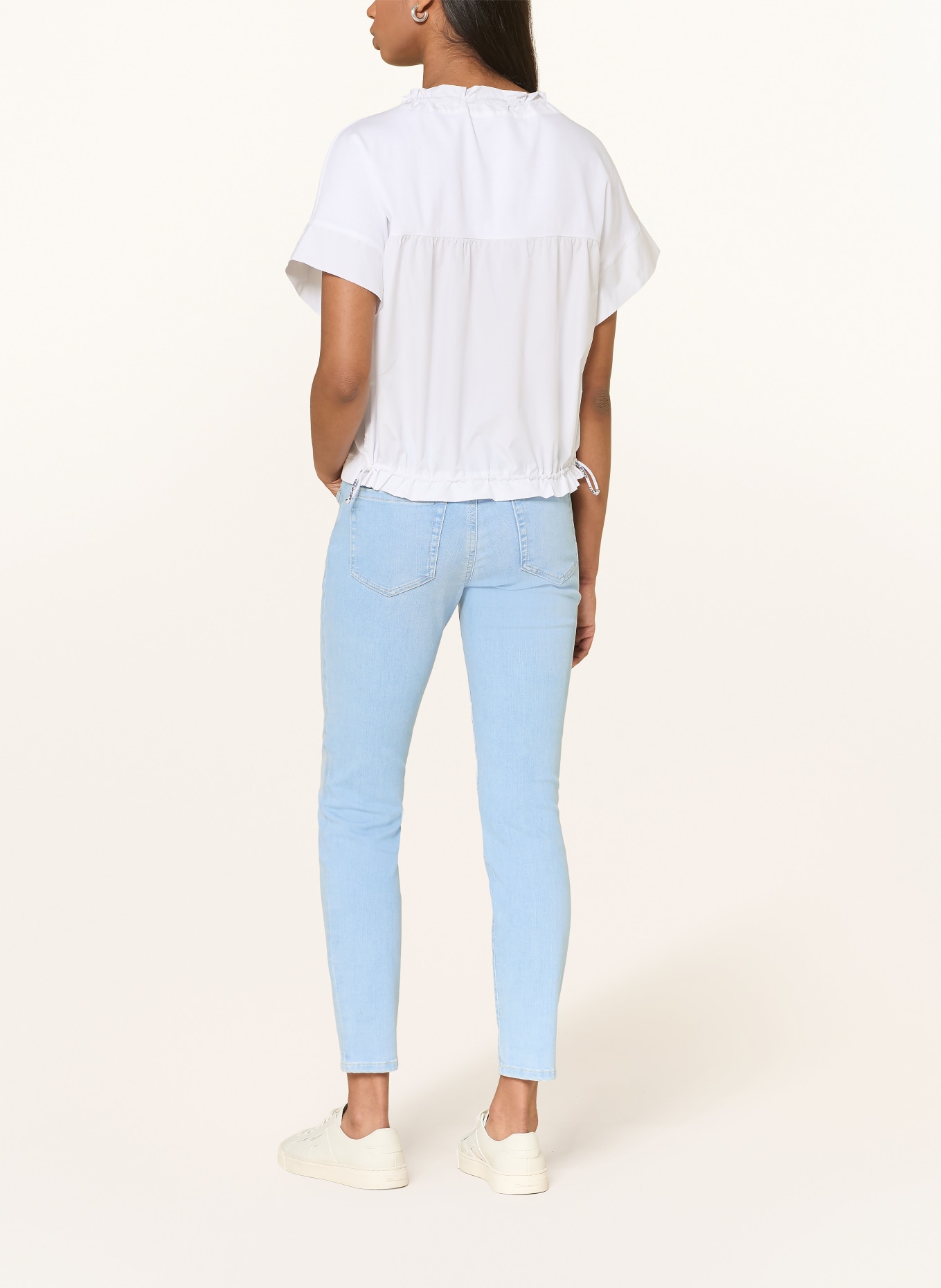 MARC CAIN Skinny Jeans SILVI: 351 baby blue
