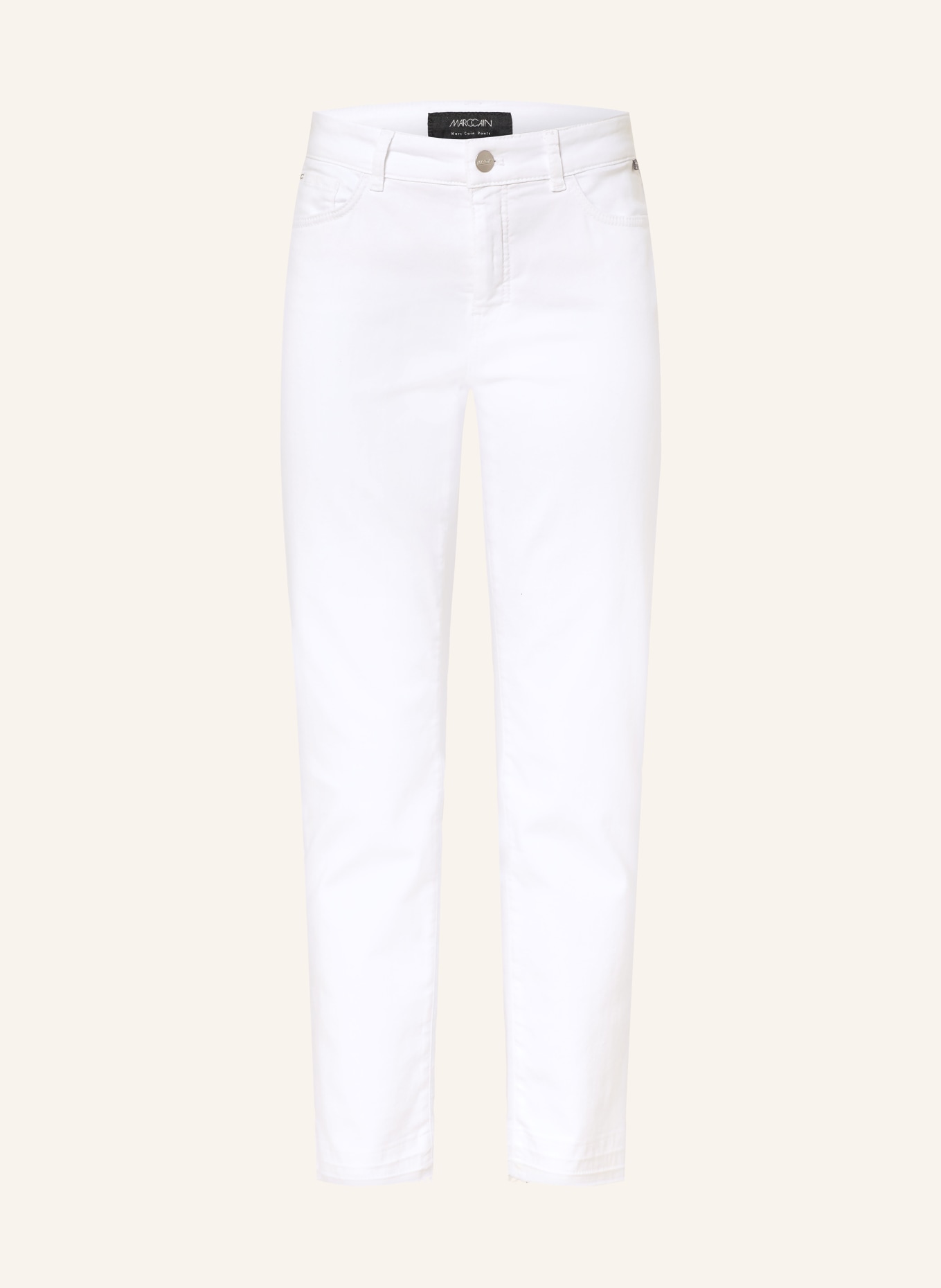 MARC CAIN Straight Jeans SILEA Slim Fit: 100 WHITE