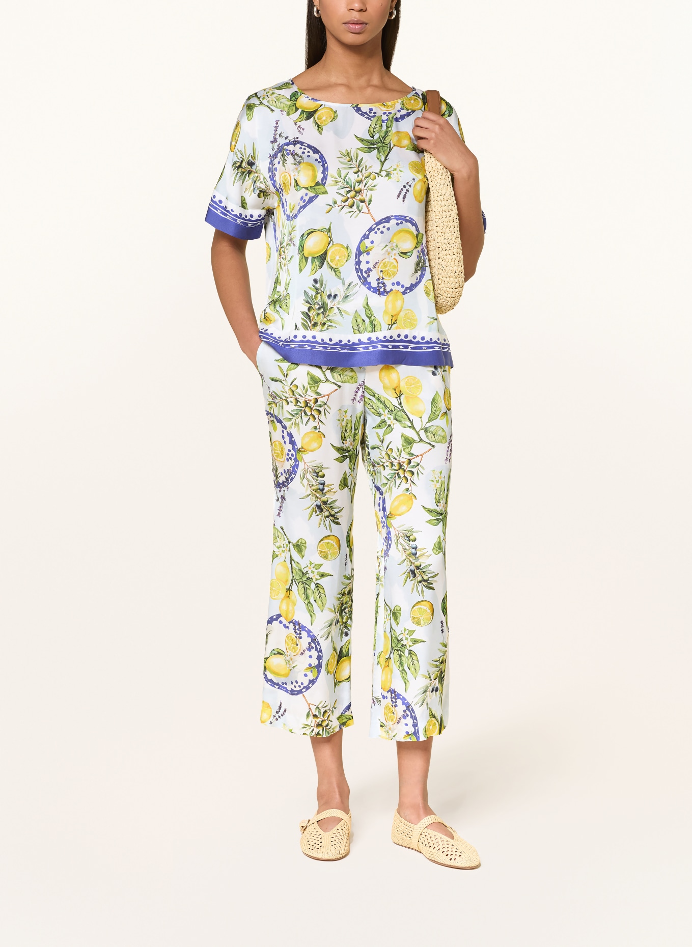 MARC CAIN WASHINGTON culottes: 100 WHITE