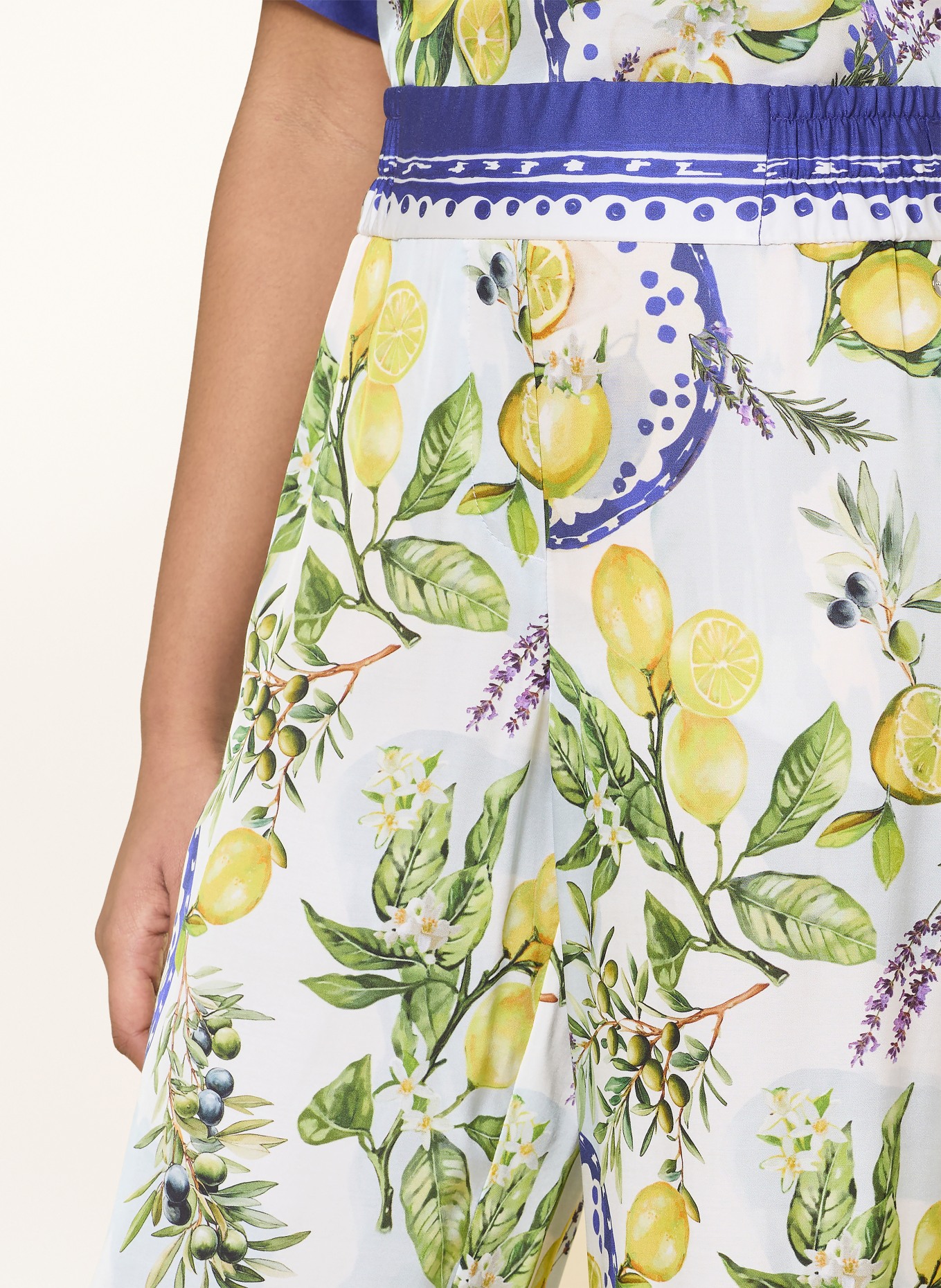 MARC CAIN WASHINGTON culottes: 100 WHITE