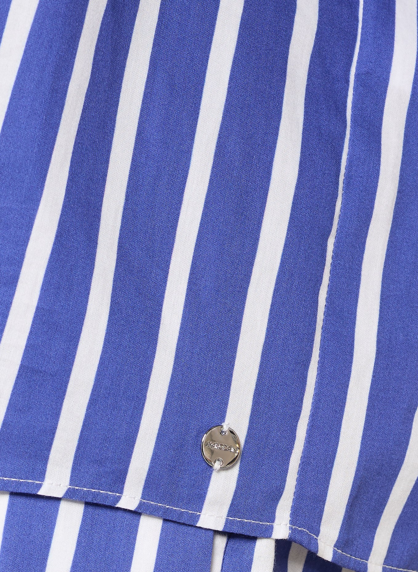 MARC CAIN Blouse met 3/4-mouwen: 757 iolite