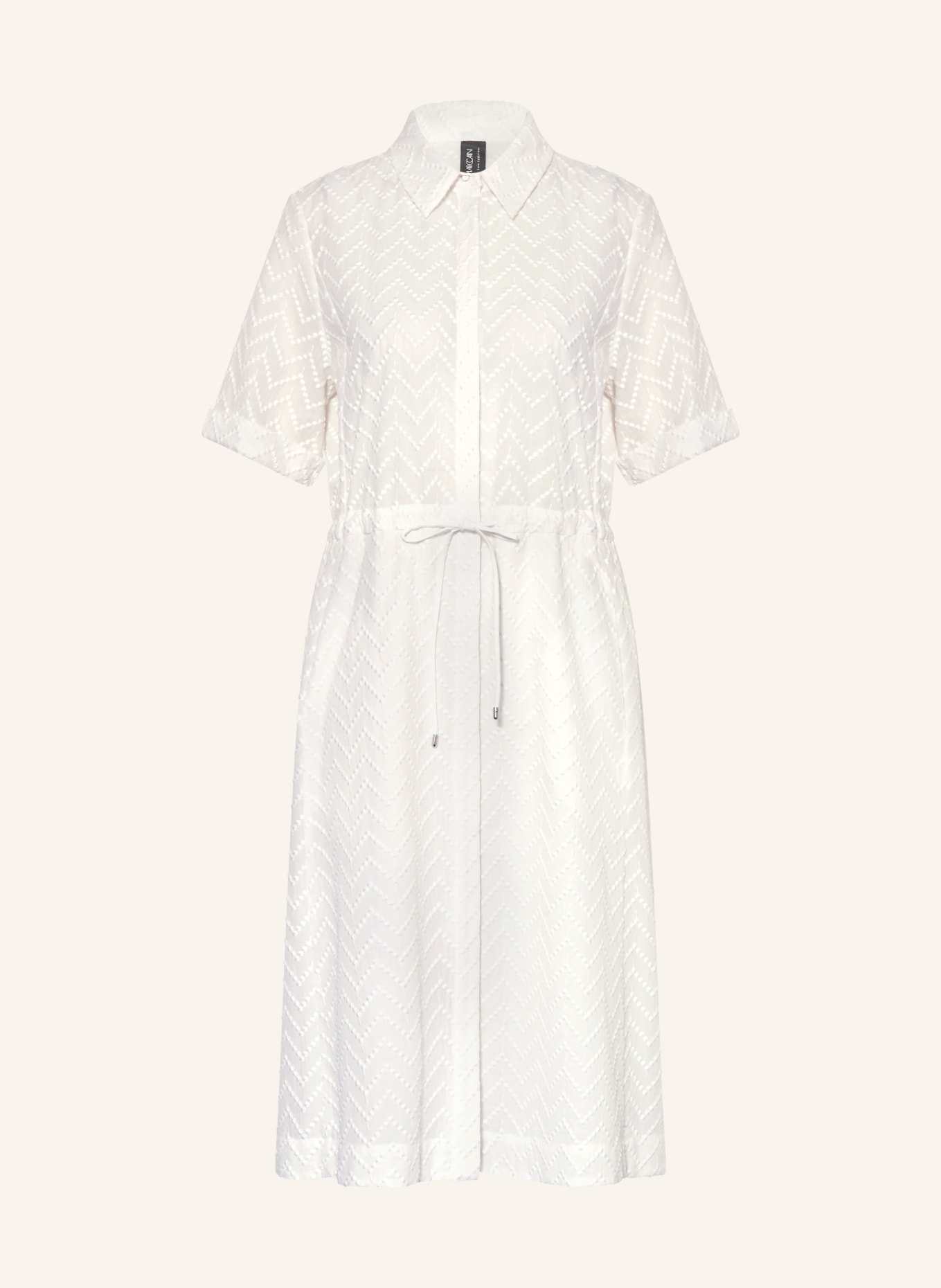 MARC CAIN Hemdblusenkleid: 100 WHITE