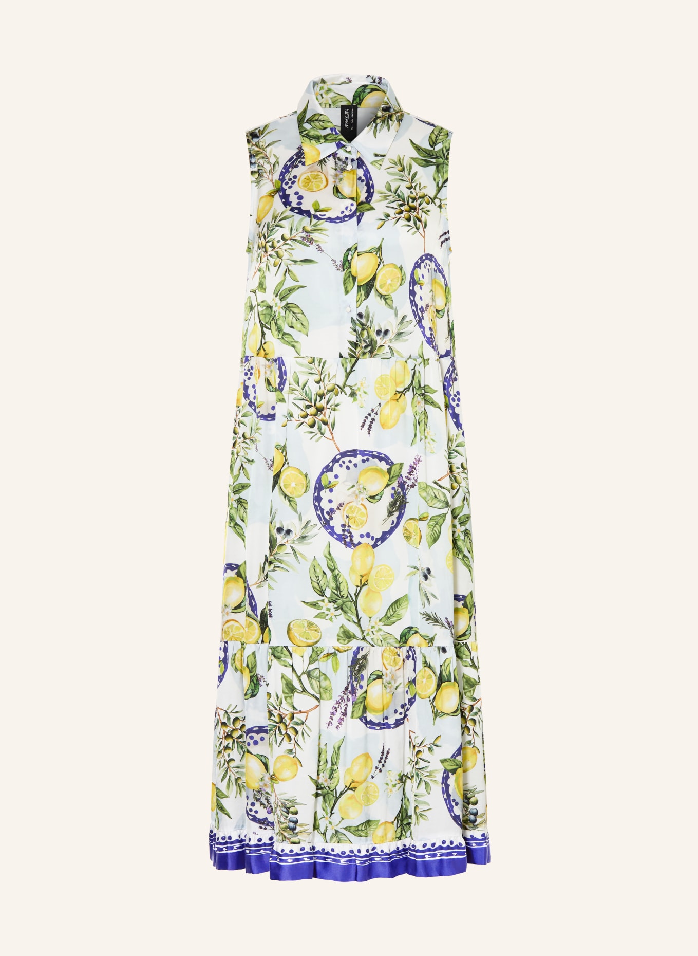 MARC CAIN dress: 100 WHITE