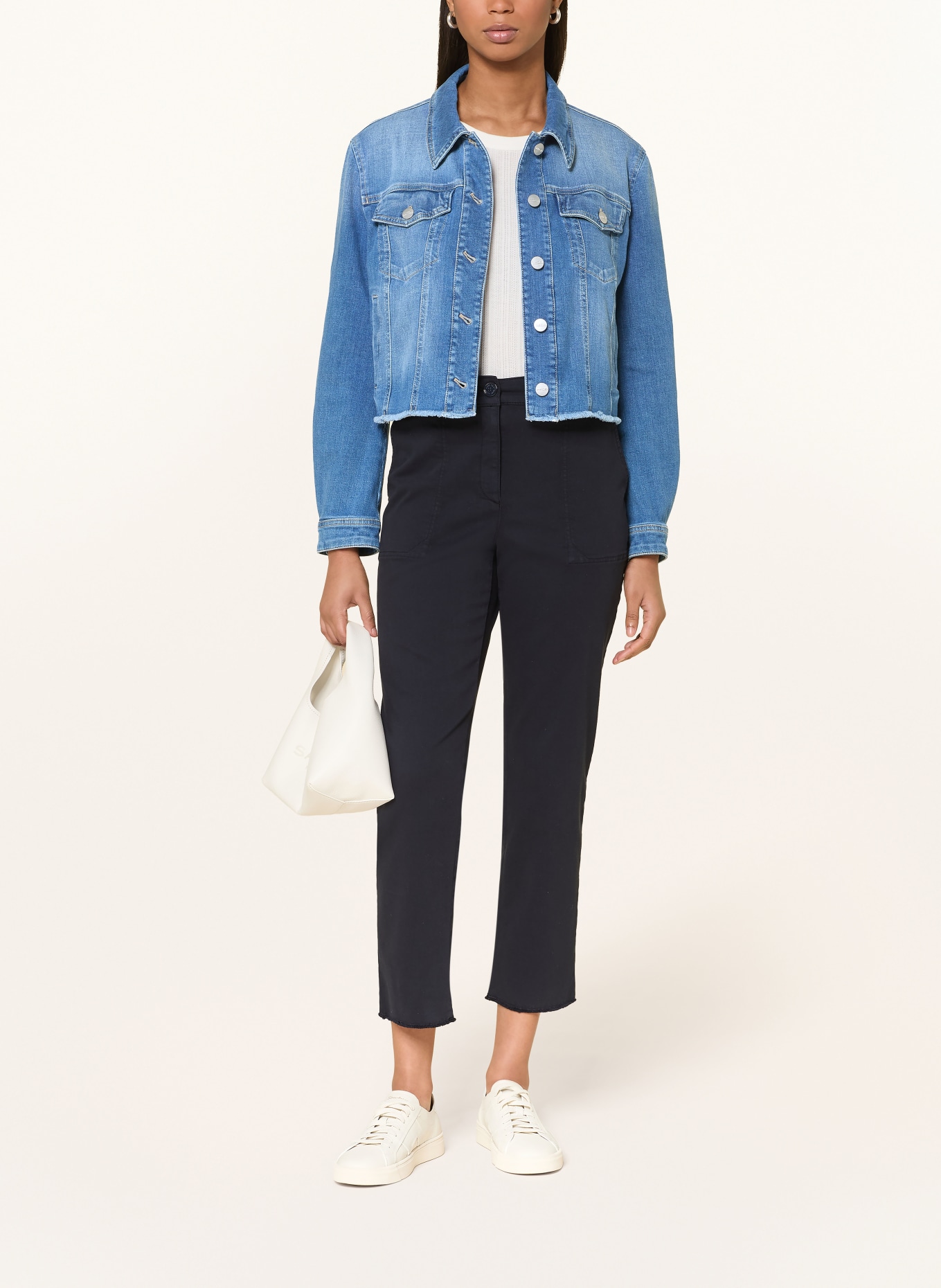 MARC CAIN džínová bunda: 353 blue denim