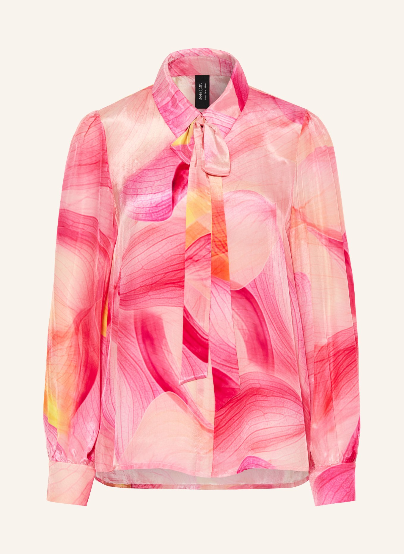 MARC CAIN bow blouse: 233 dianthus