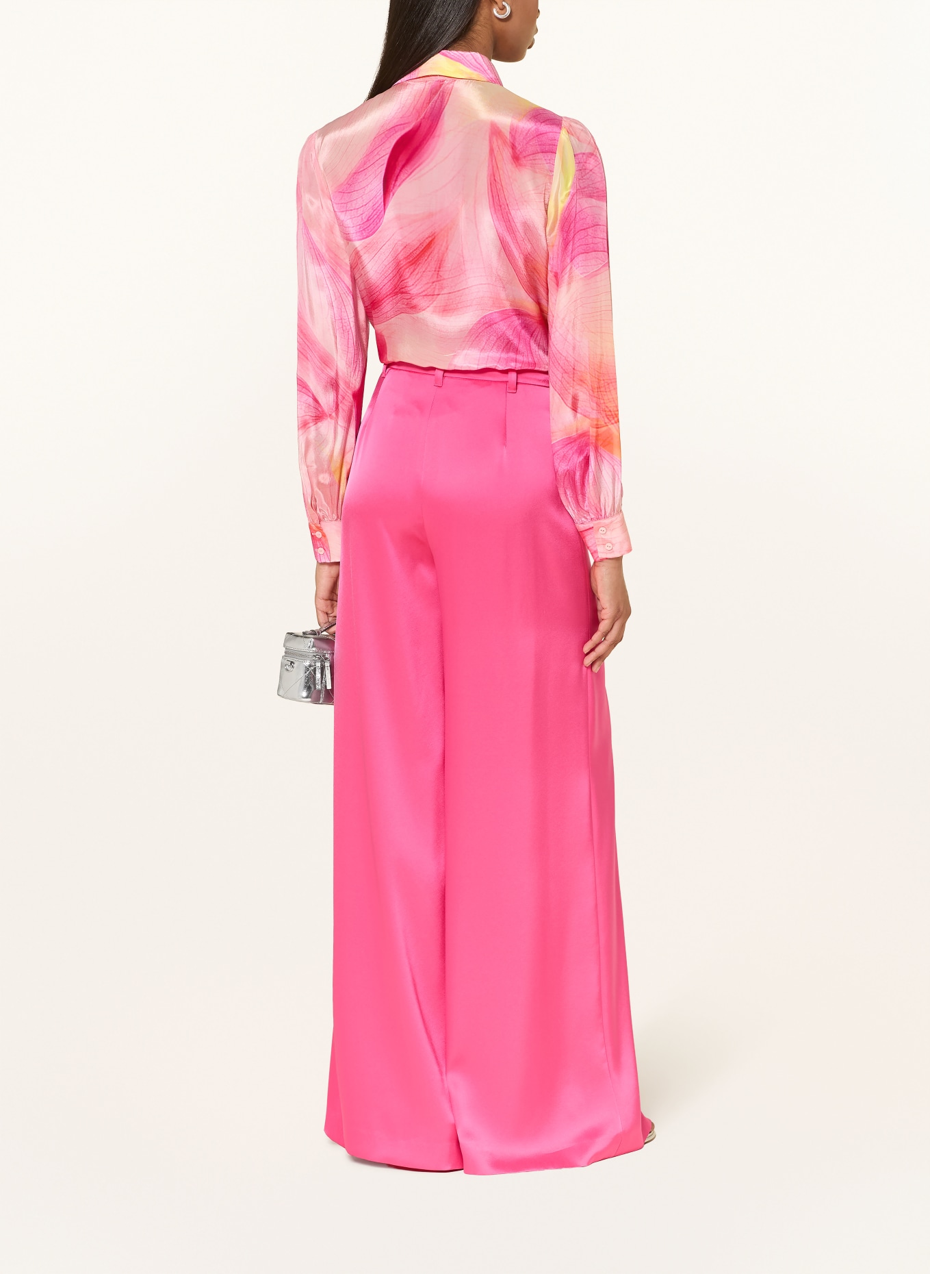 MARC CAIN bow blouse: 233 dianthus