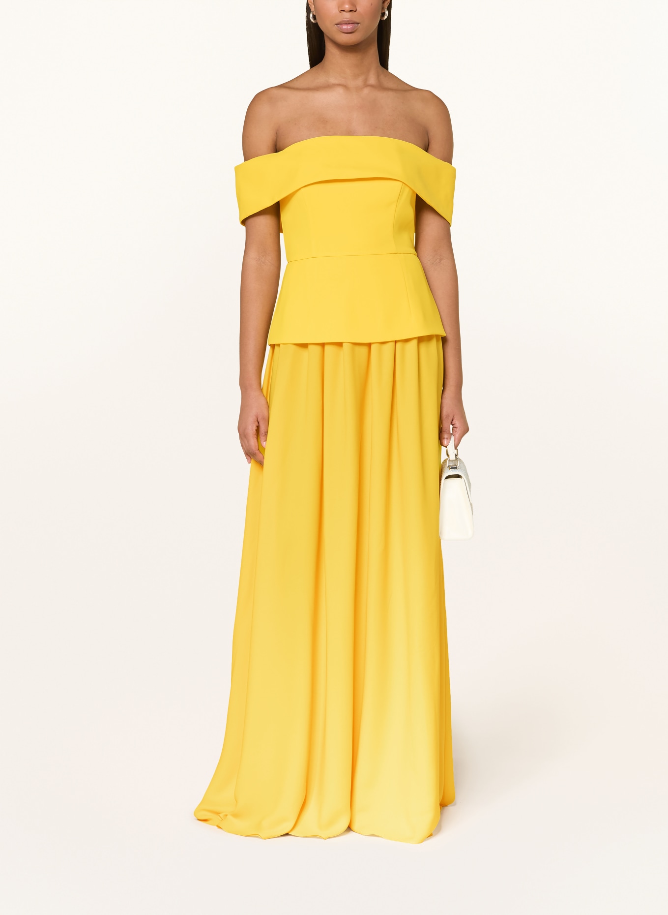 MARC CAIN večerní šaty: 434 vibrant yellow