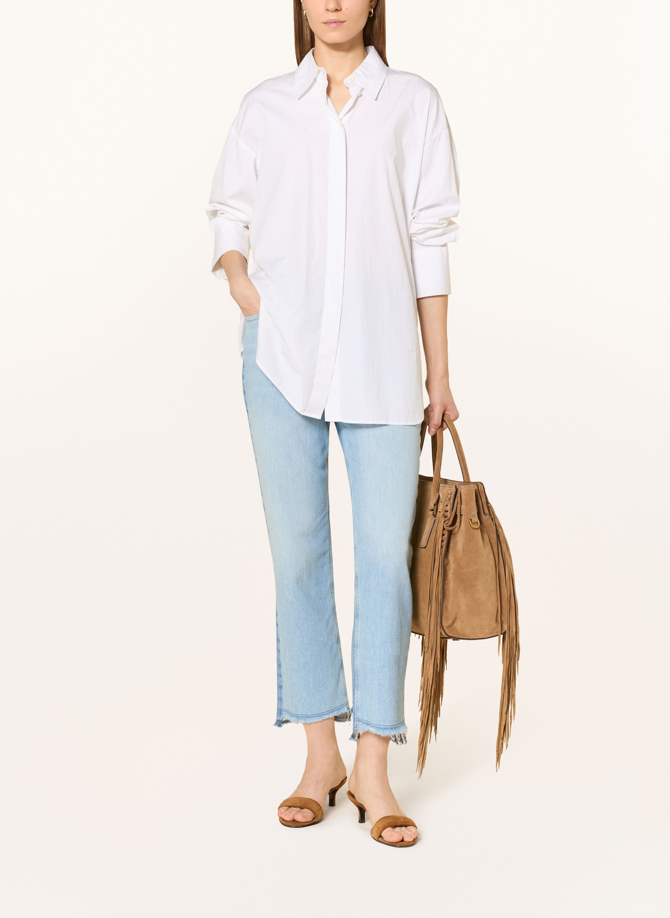 BRAX Straight Jeans MADISON S: 28 TWO TONES BRIGHT SEA