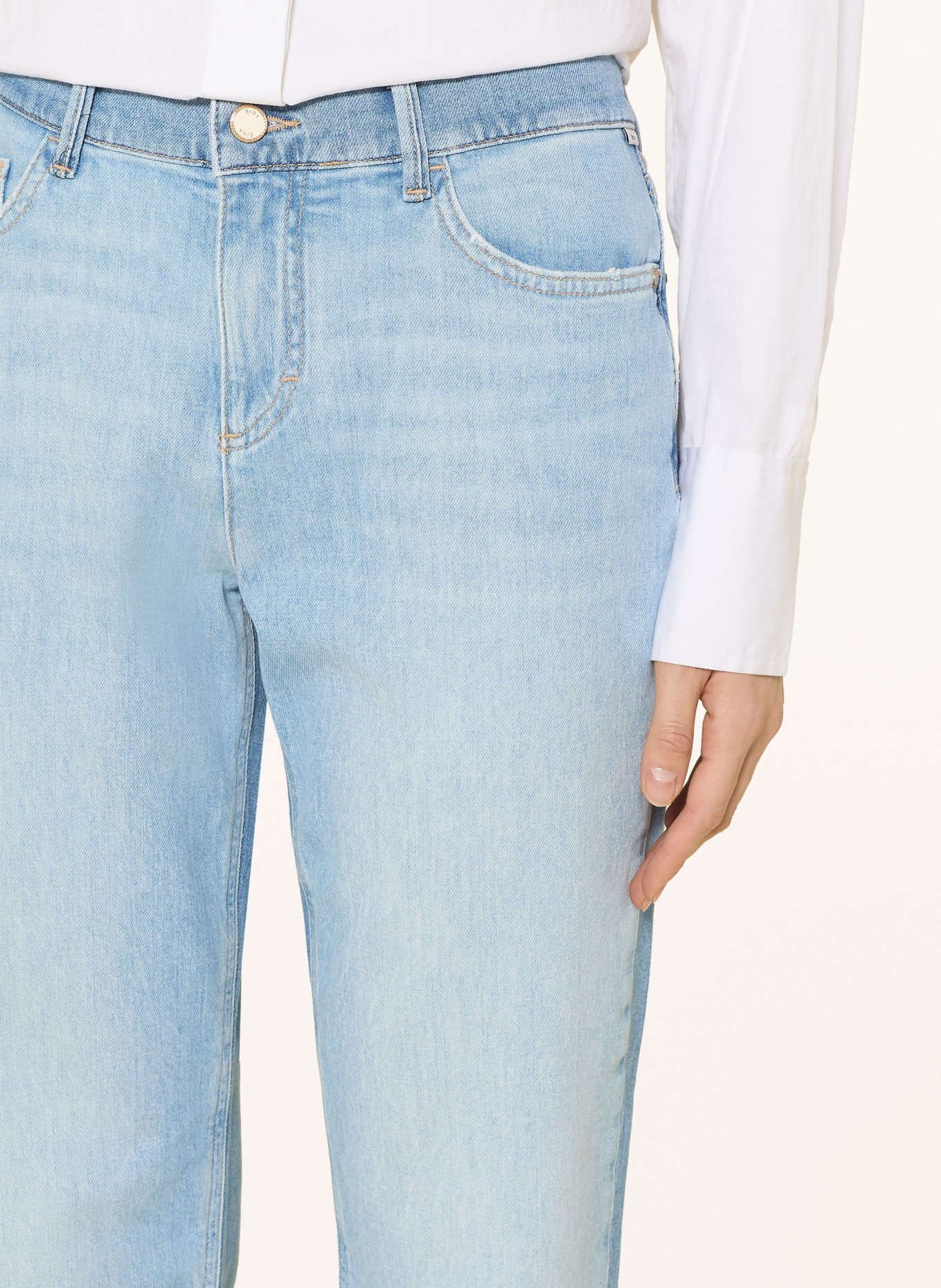 BRAX Straight Jeans MADISON S: 28 TWO TONES BRIGHT SEA