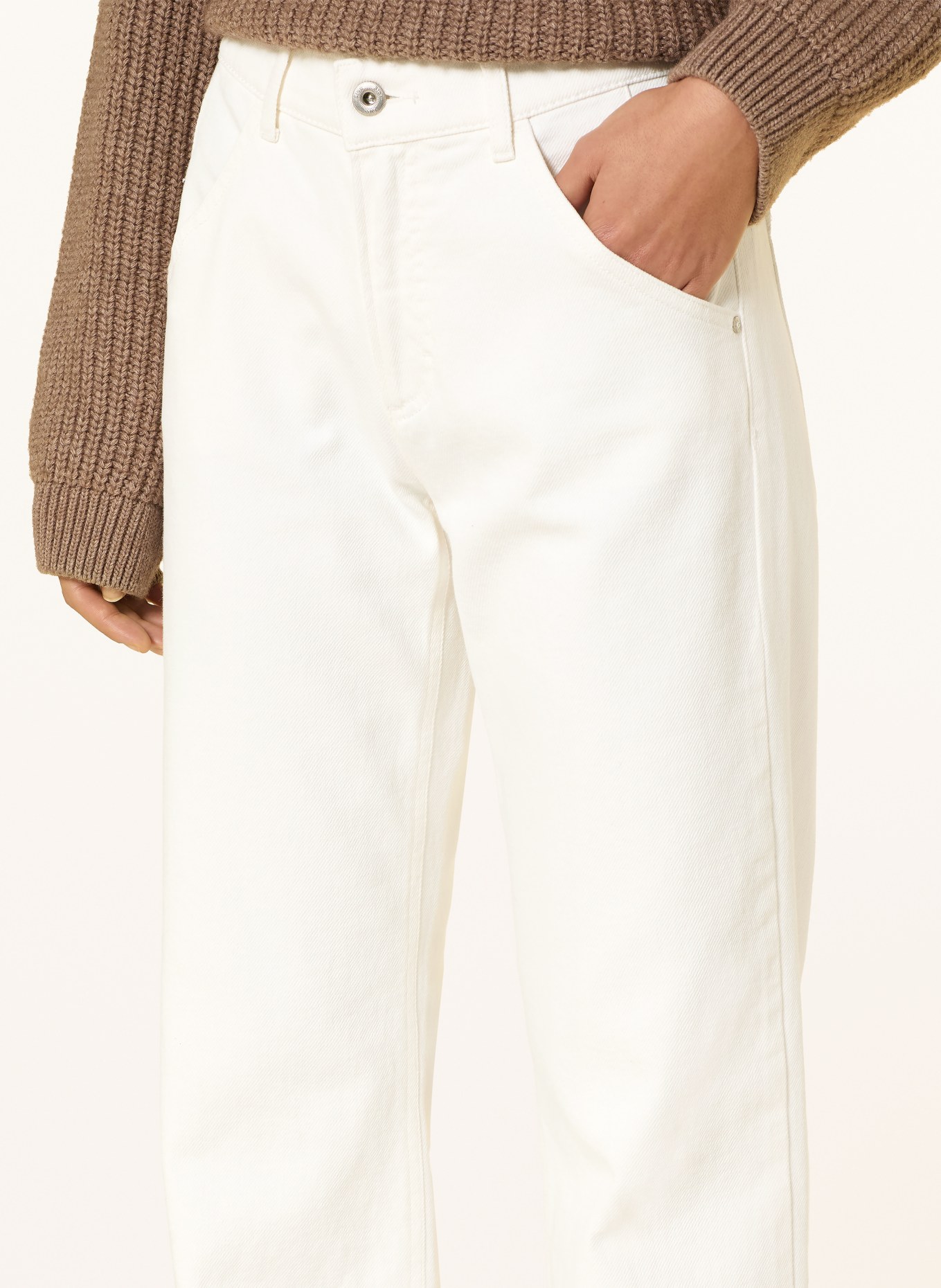 BRAX Wide Leg Jeans MAINE: 98 OFFWHITE