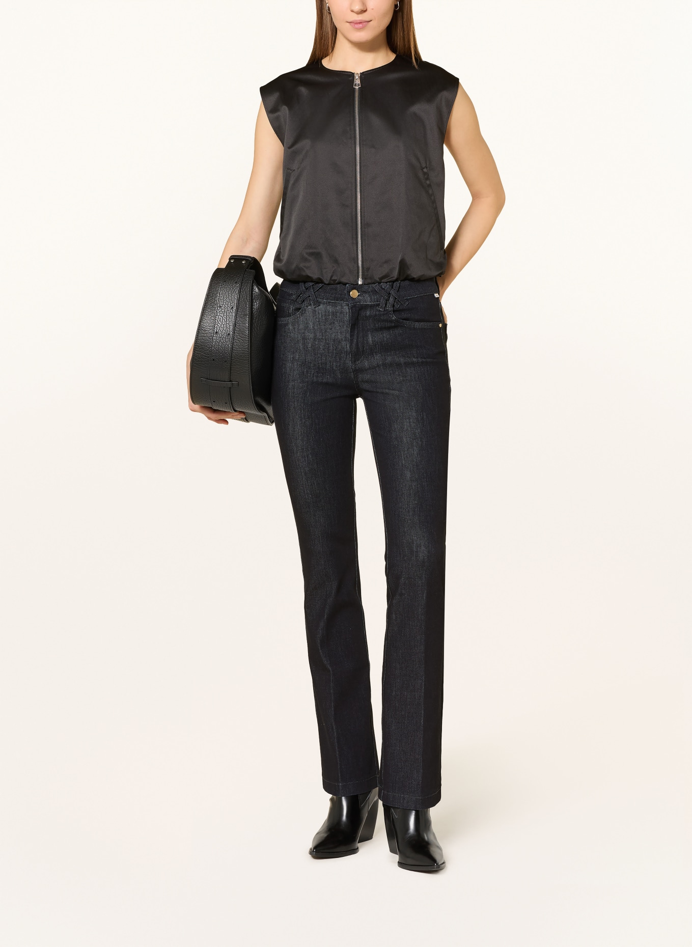 BRAX Bootcut Jeans SHAKIRA: 12 CLEAN DARK BLUE