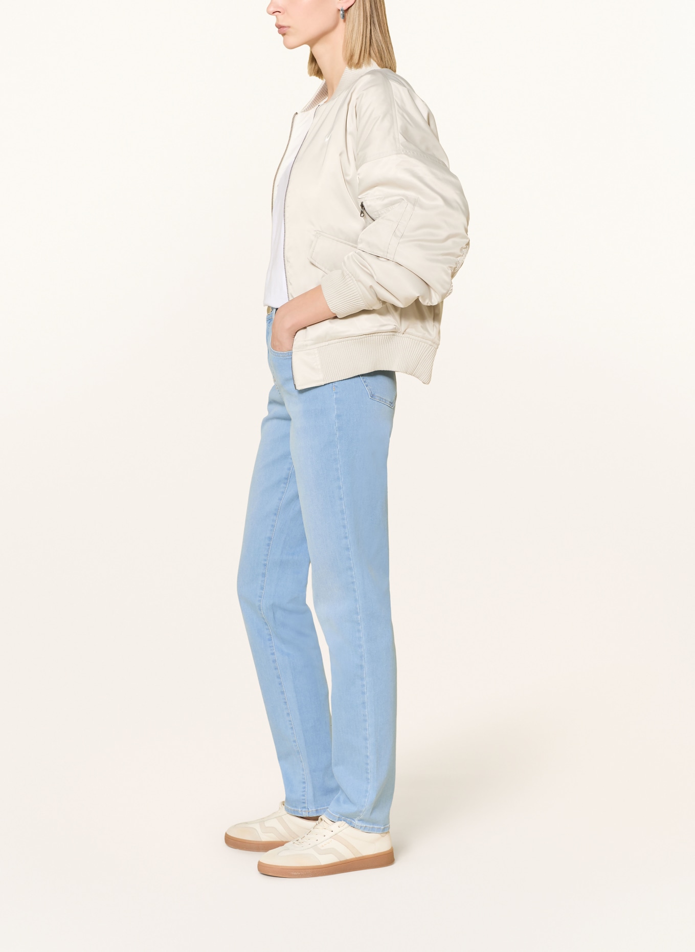 BRAX Straight Jeans CAROLA: 19 USED LIGHT BLUE