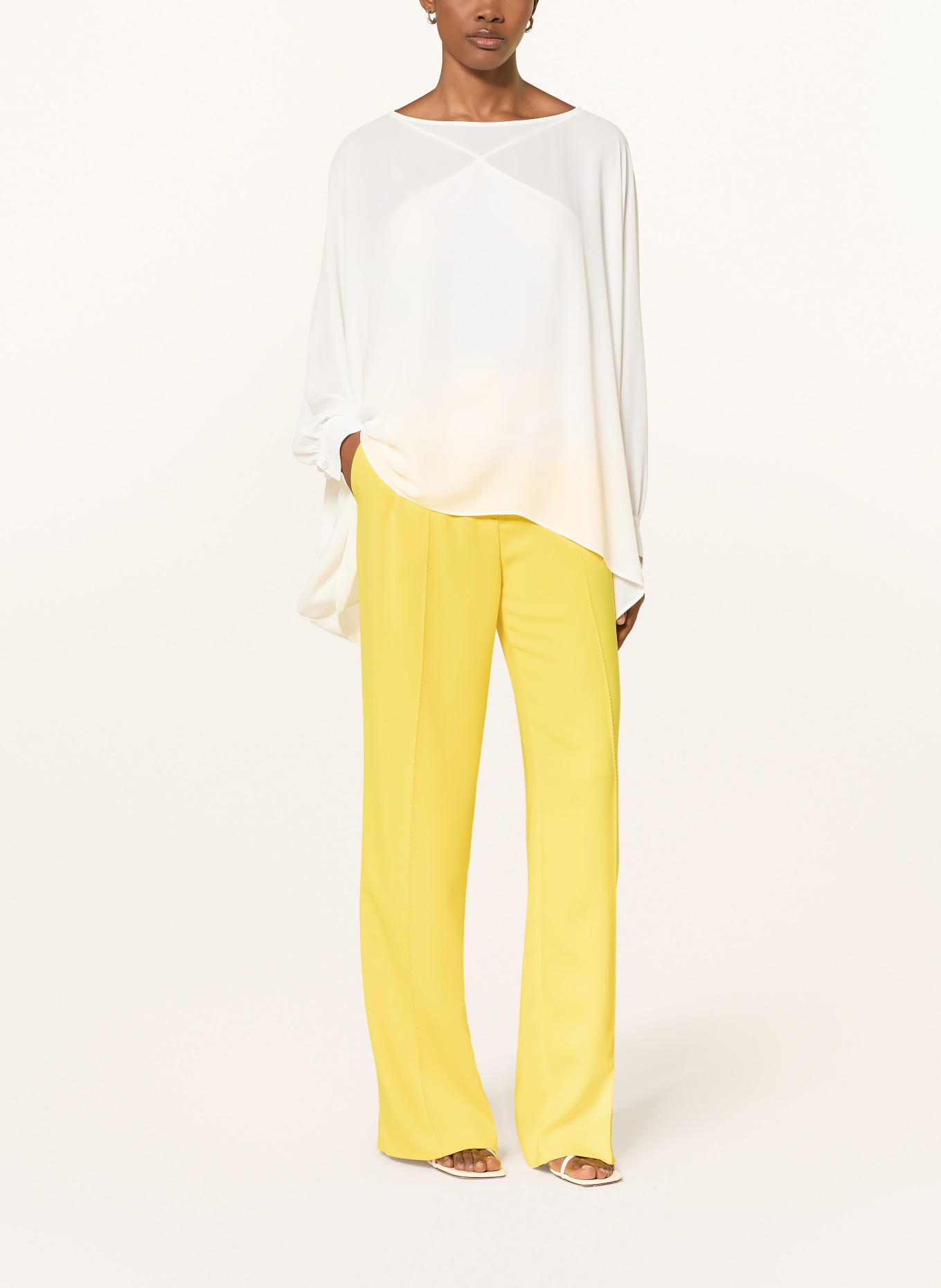 MARC CAIN Kalhoty Marlene WASCO: 434 vibrant yellow