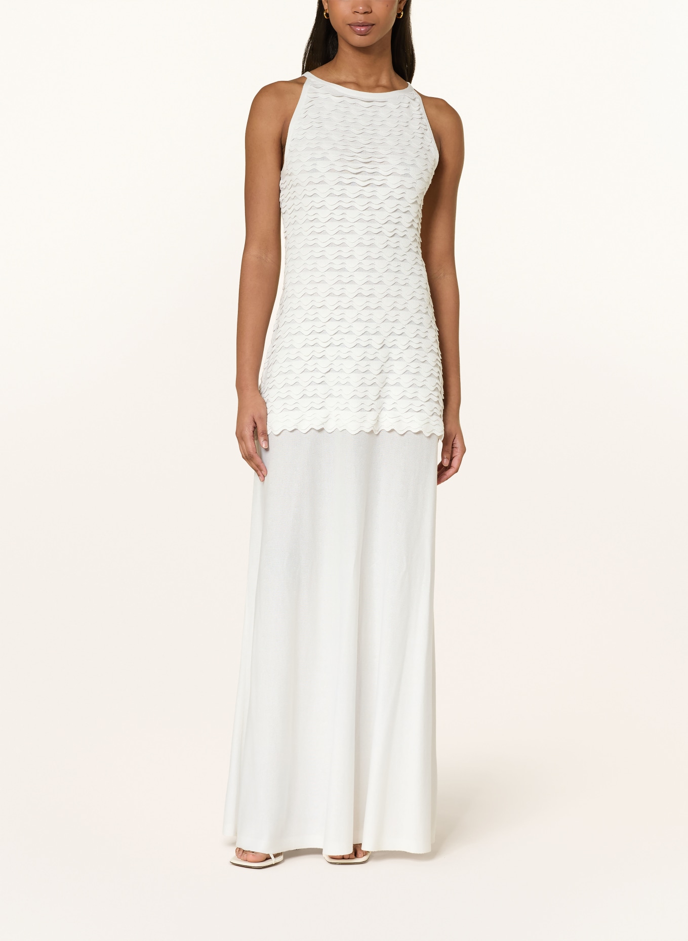 MARC CAIN Knitted dress with glitter yarn: 110 off