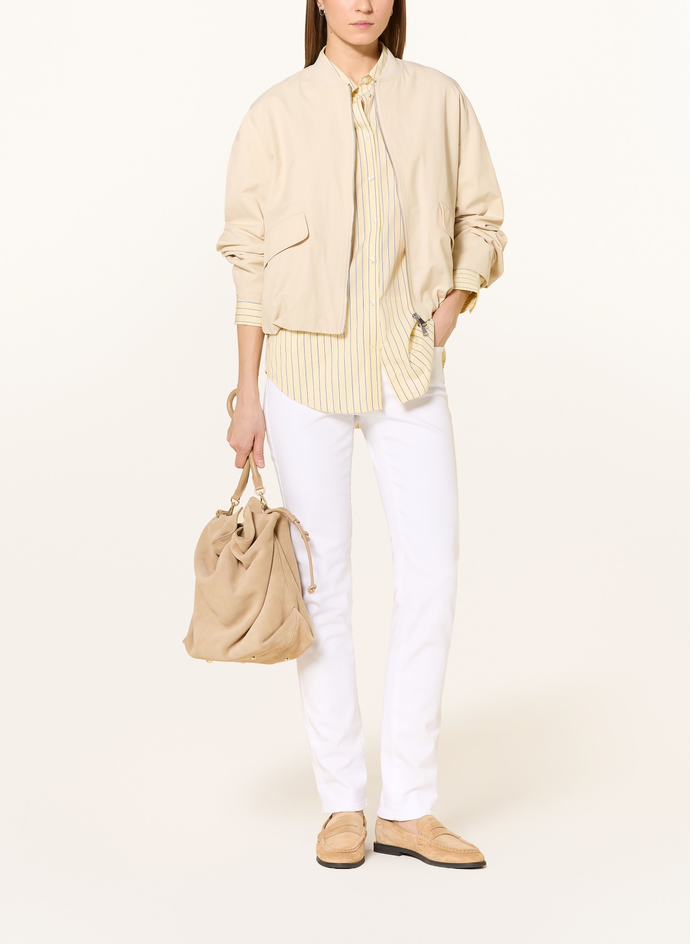 BRAX Proste dżinsy STYLE.MARY Regular Fit: 99 WHITE