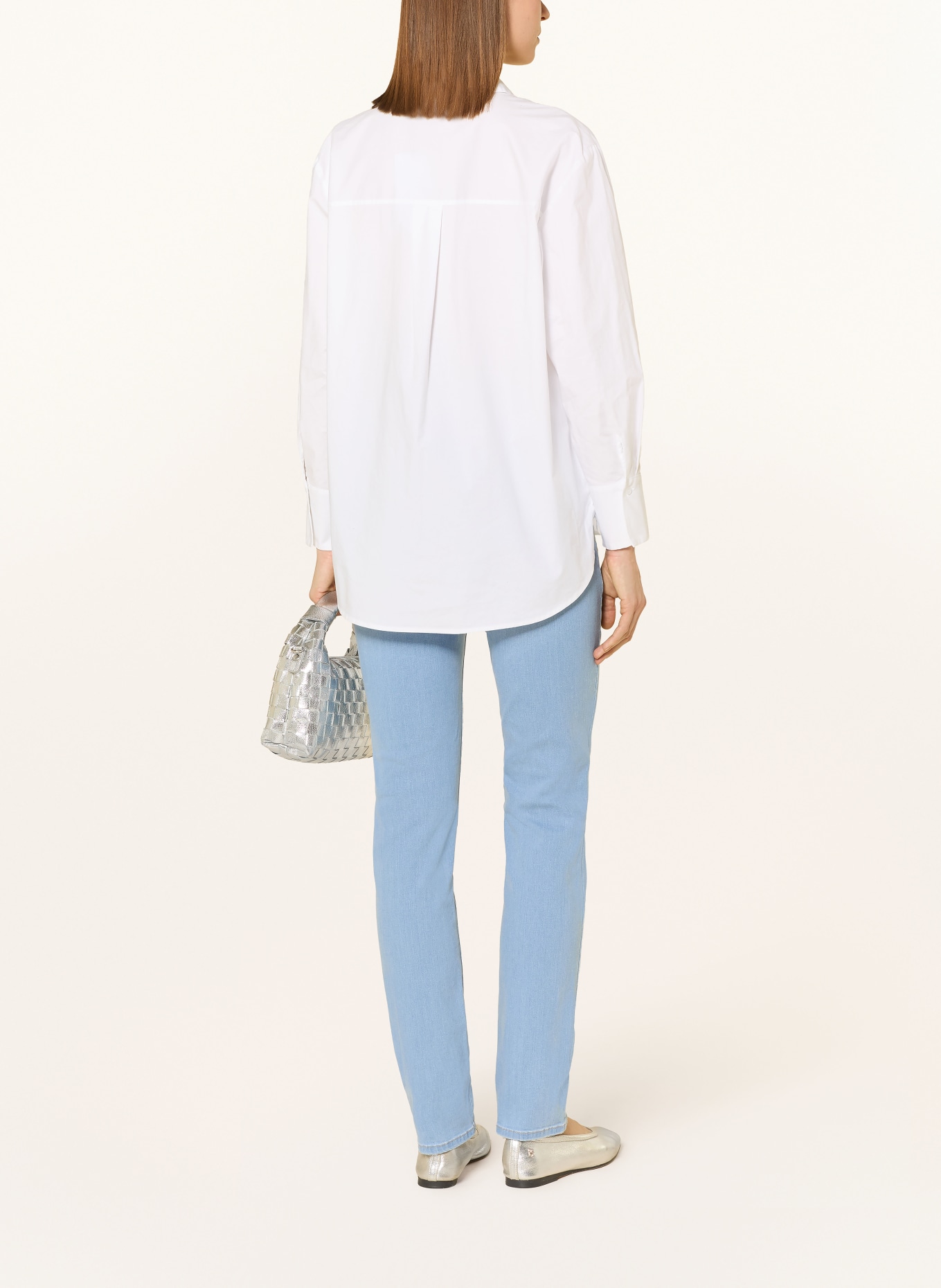 BRAX Rovné džíny MARY: 19 USED LIGHT BLUE