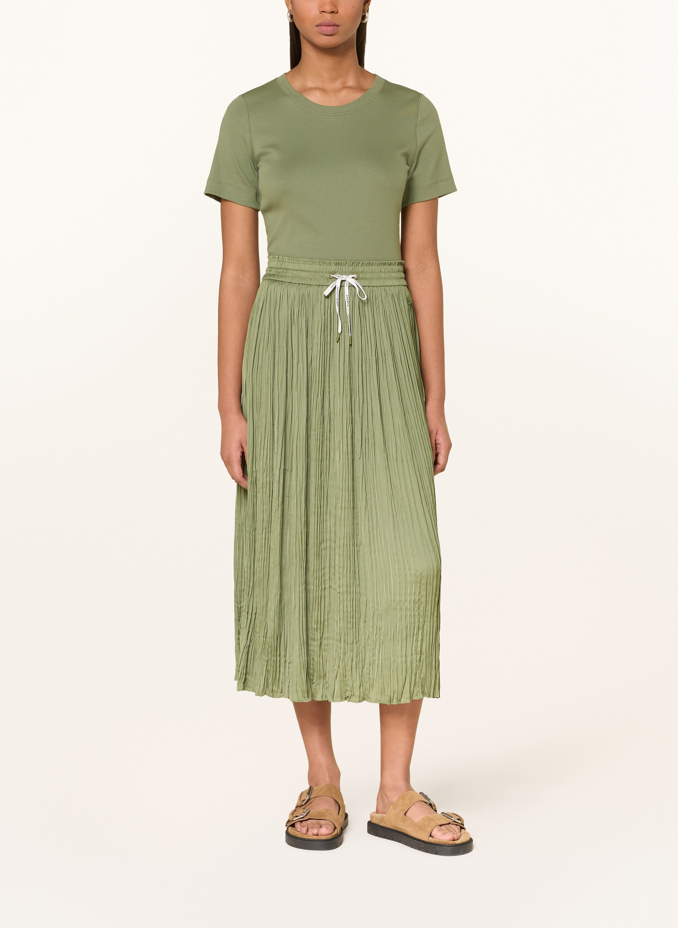 MARC CAIN tričko: 574 olivine