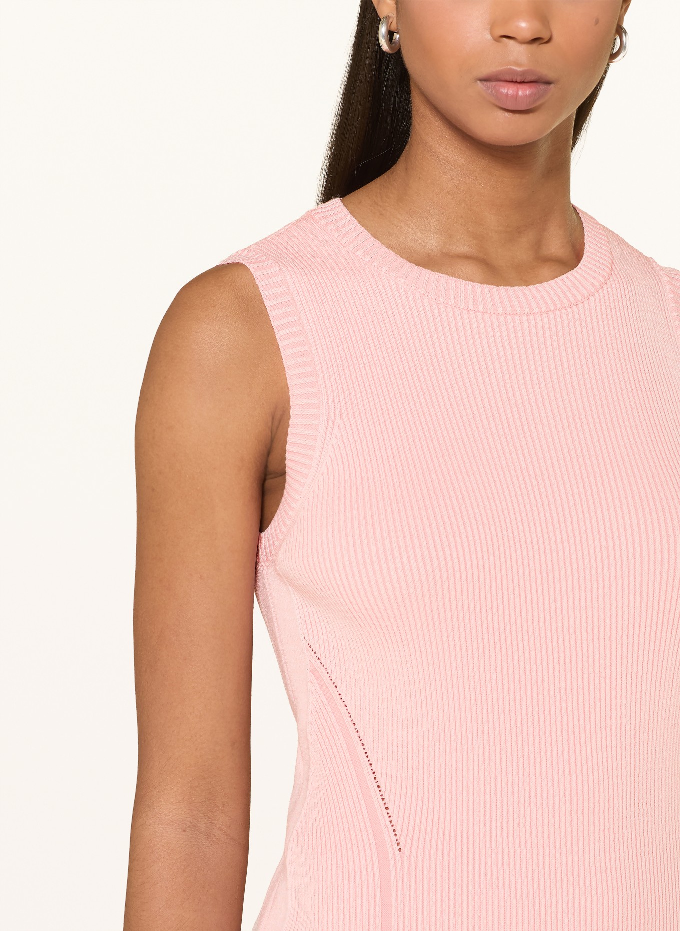 MARC CAIN robe en tricot: 202 rosewater new