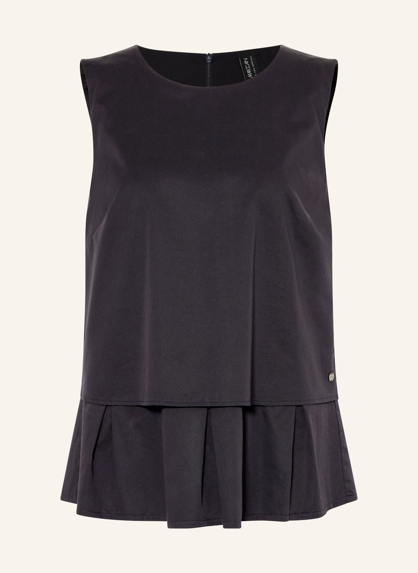 MARC CAIN blouse: 395 MIDNIGHT BLUE