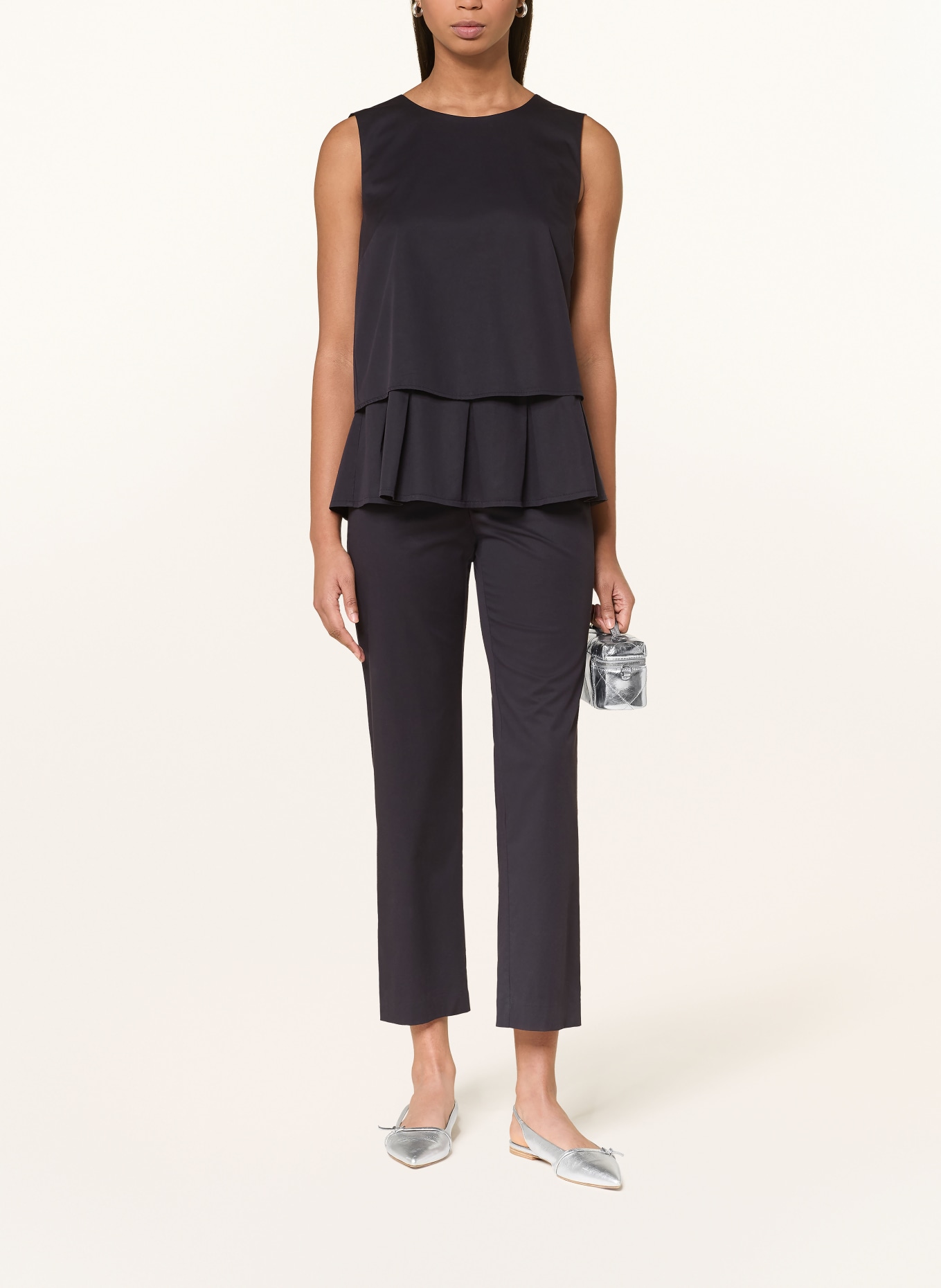 MARC CAIN blouse: 395 MIDNIGHT BLUE
