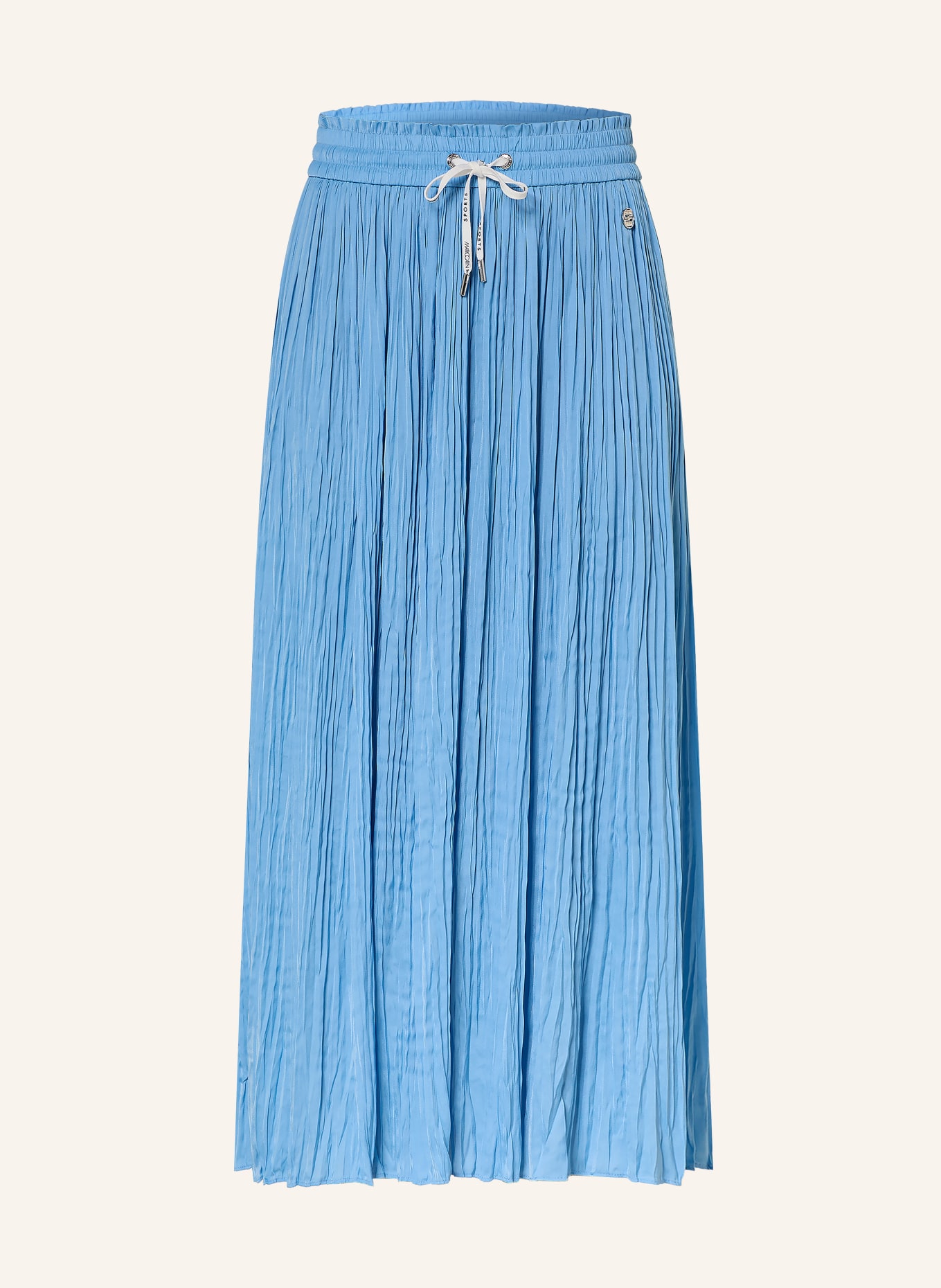 MARC CAIN Plisseerock: 362 little boy blue