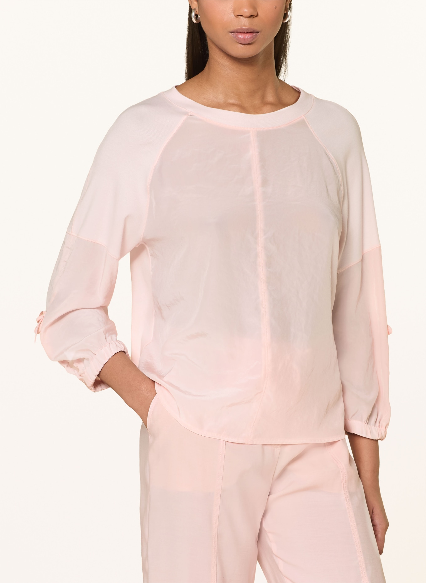 MARC CAIN Blůza s 3/4 rukávem: 202 rosewater new