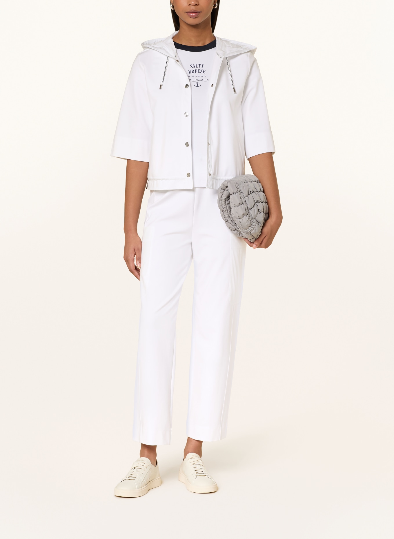 MARC CAIN Sweatpants WUXI: 100 WHITE