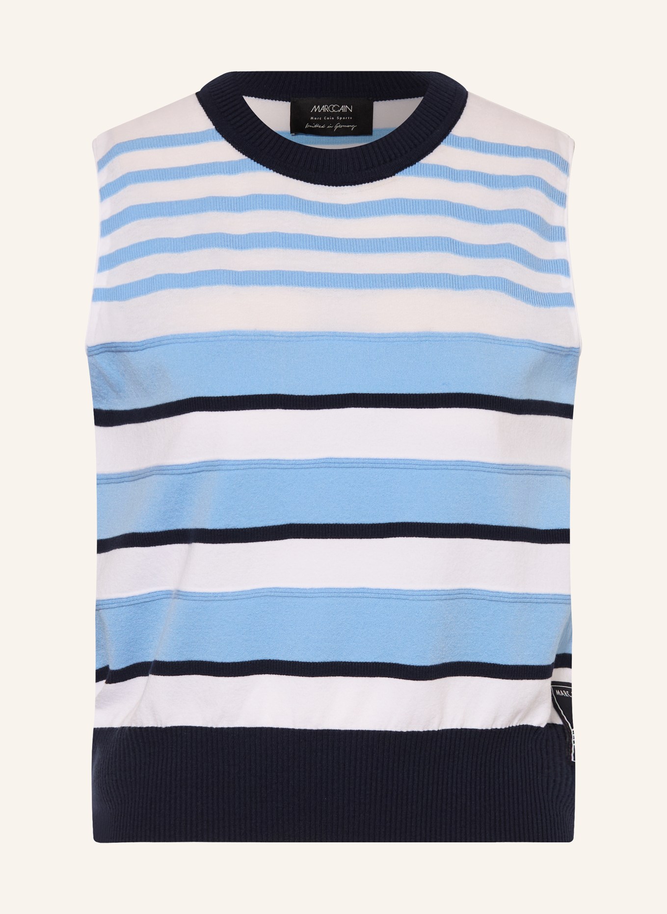 MARC CAIN Stricktop: 362 little boy blue