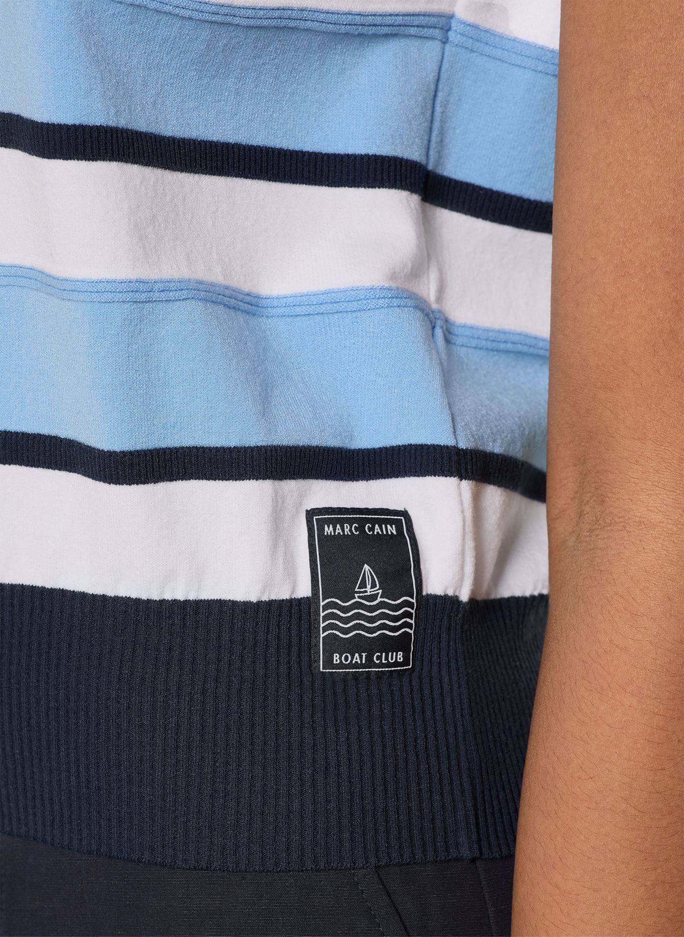 MARC CAIN Stricktop: 362 little boy blue