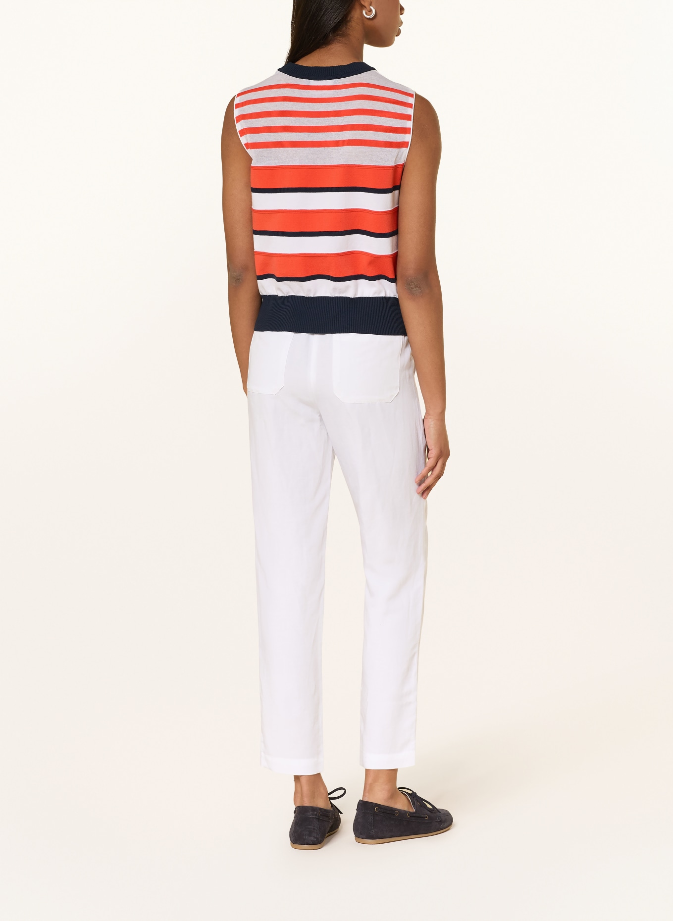 MARC CAIN Stricktop: 223 bright tomato