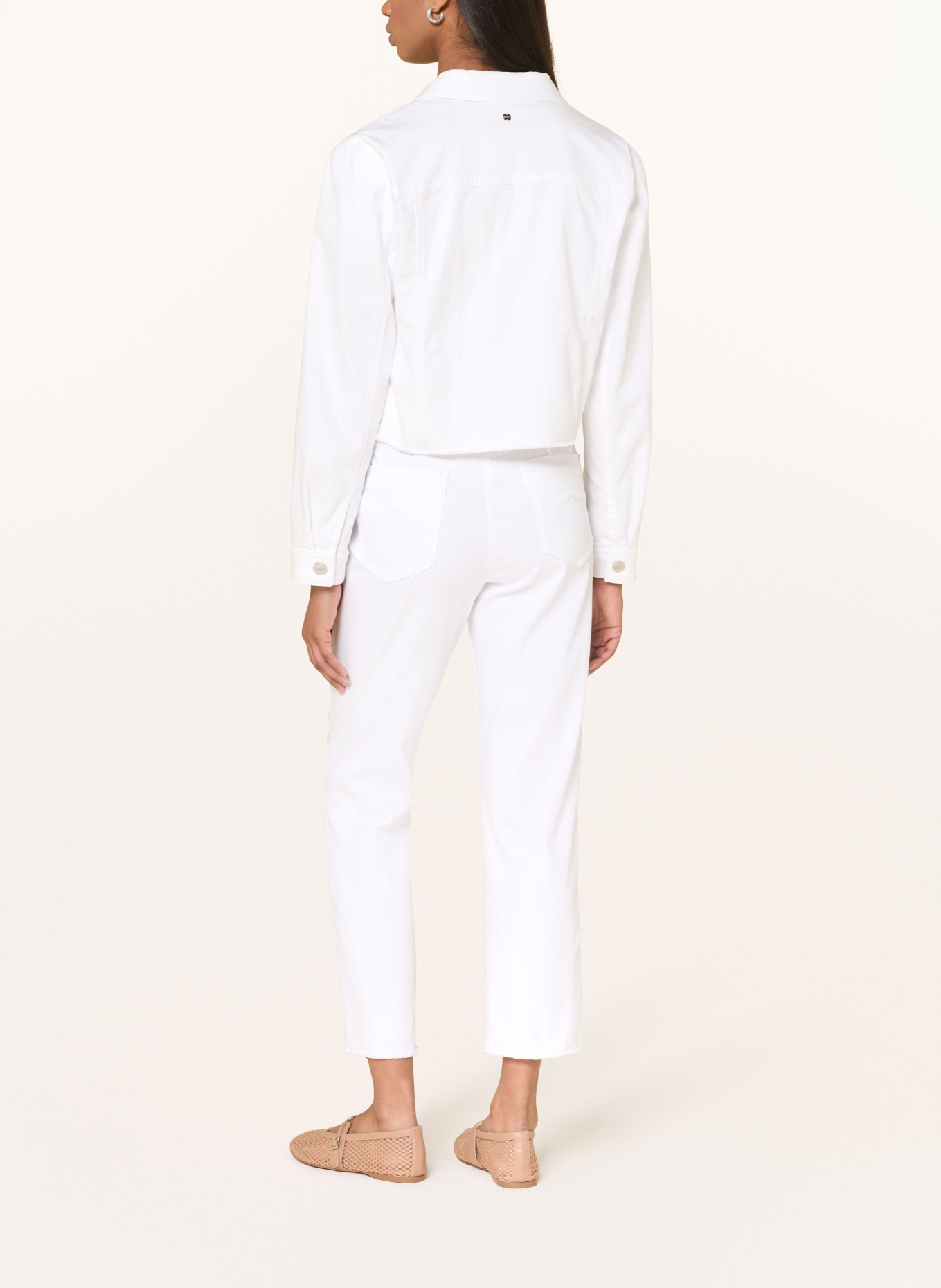 MARC CAIN 7/8 pants FRANCA: 100 WHITE