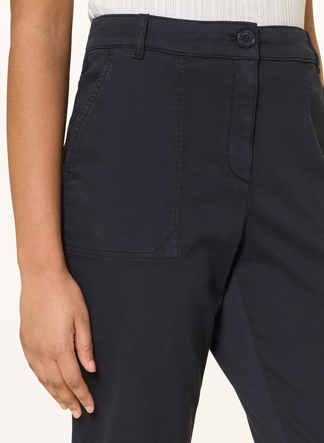 MARC CAIN 7/8 pants FRANCA: 395 MIDNIGHT BLUE