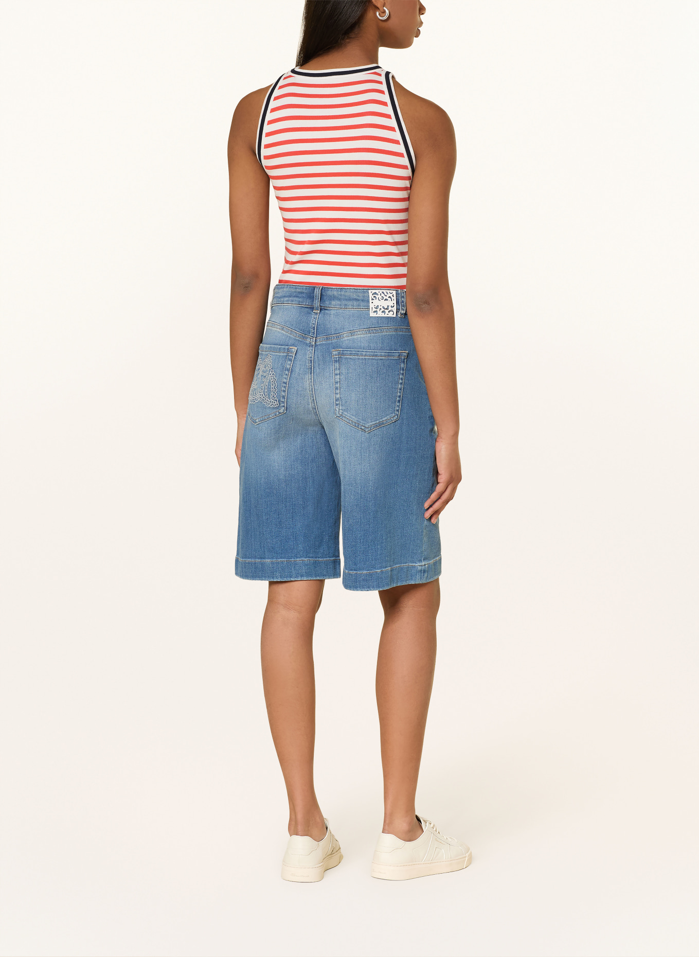 MARC CAIN Top: 223 bright tomato