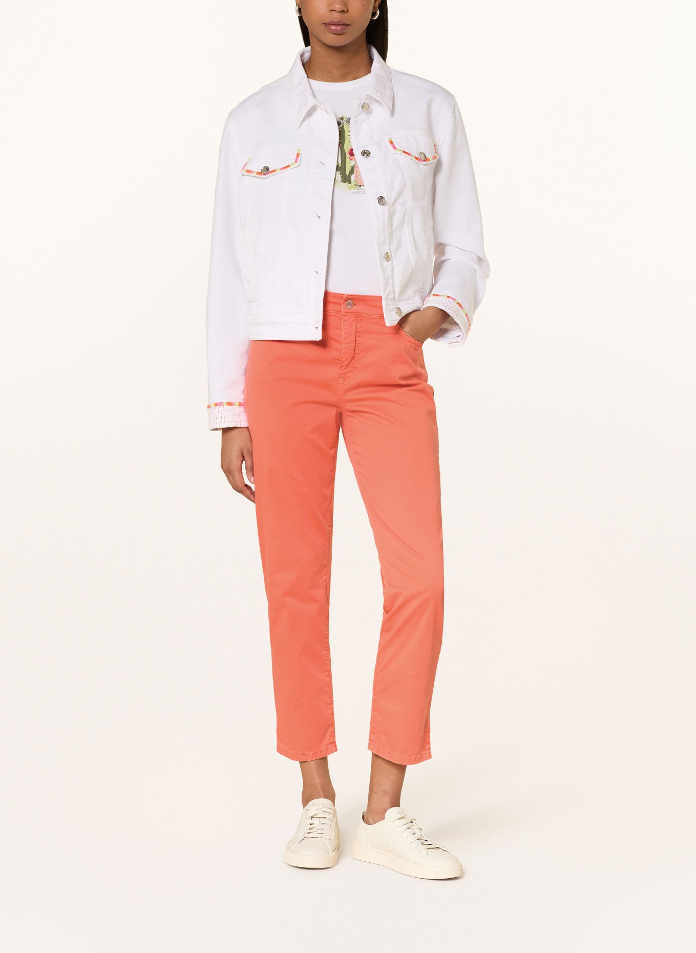 MARC CAIN 7/8-Hose RIAD: 223 bright tomato