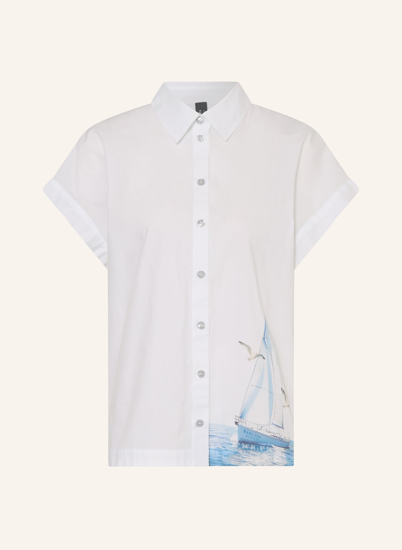 MARC CAIN Hemdbluse: 362 little boy blue