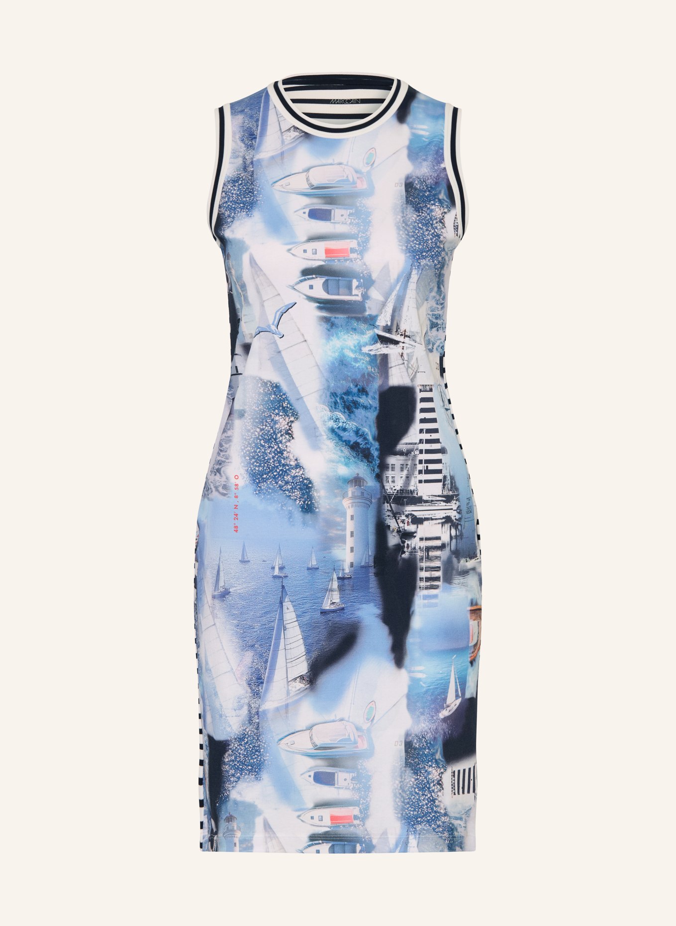 MARC CAIN Jerseykleid: 362 little boy blue