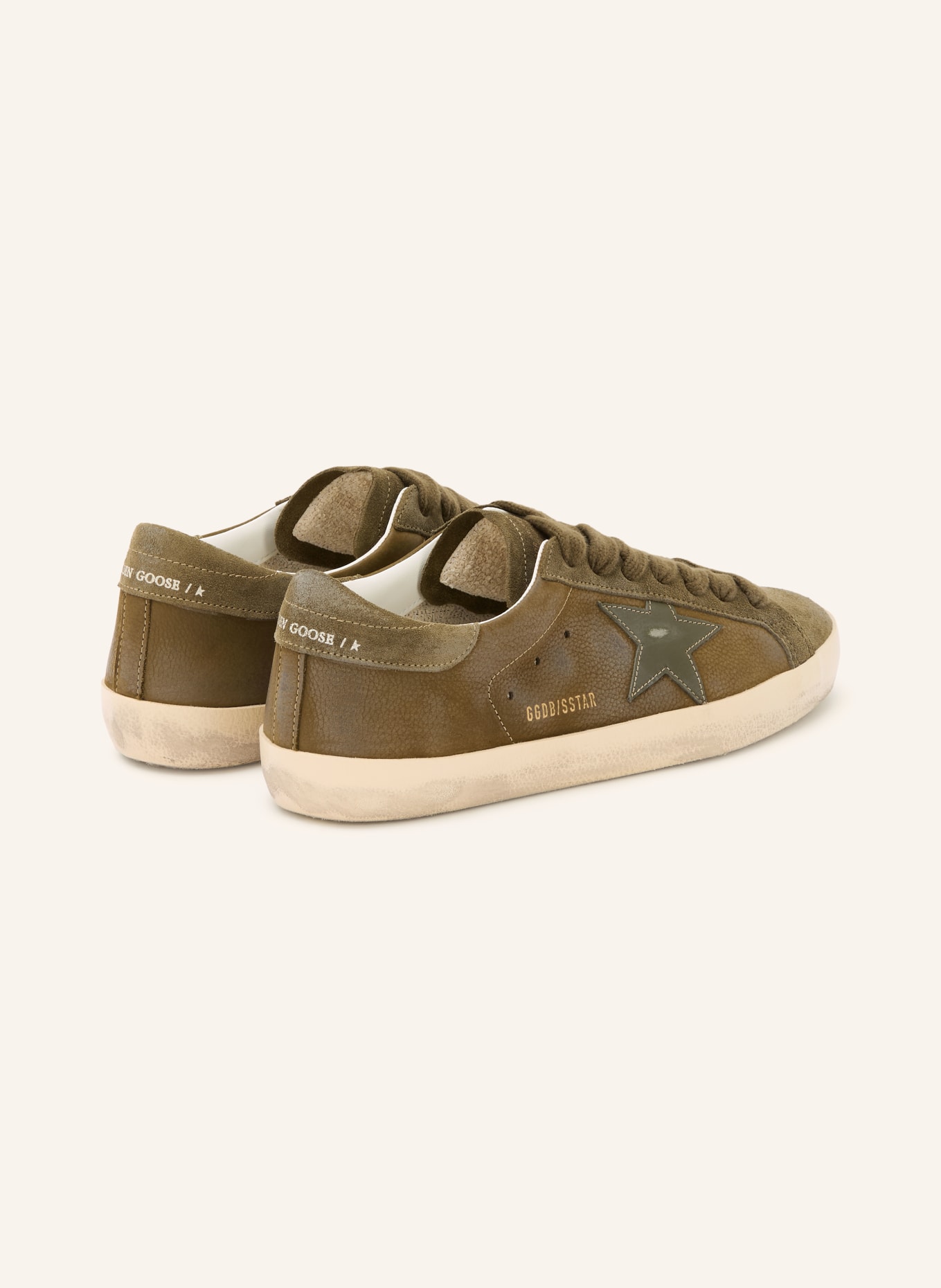 GOLDEN GOOSE Sneaker SUPER-STAR: OLIV