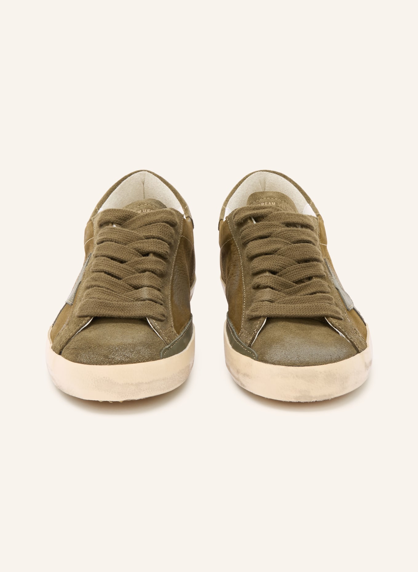 GOLDEN GOOSE Sneaker SUPER-STAR: OLIV