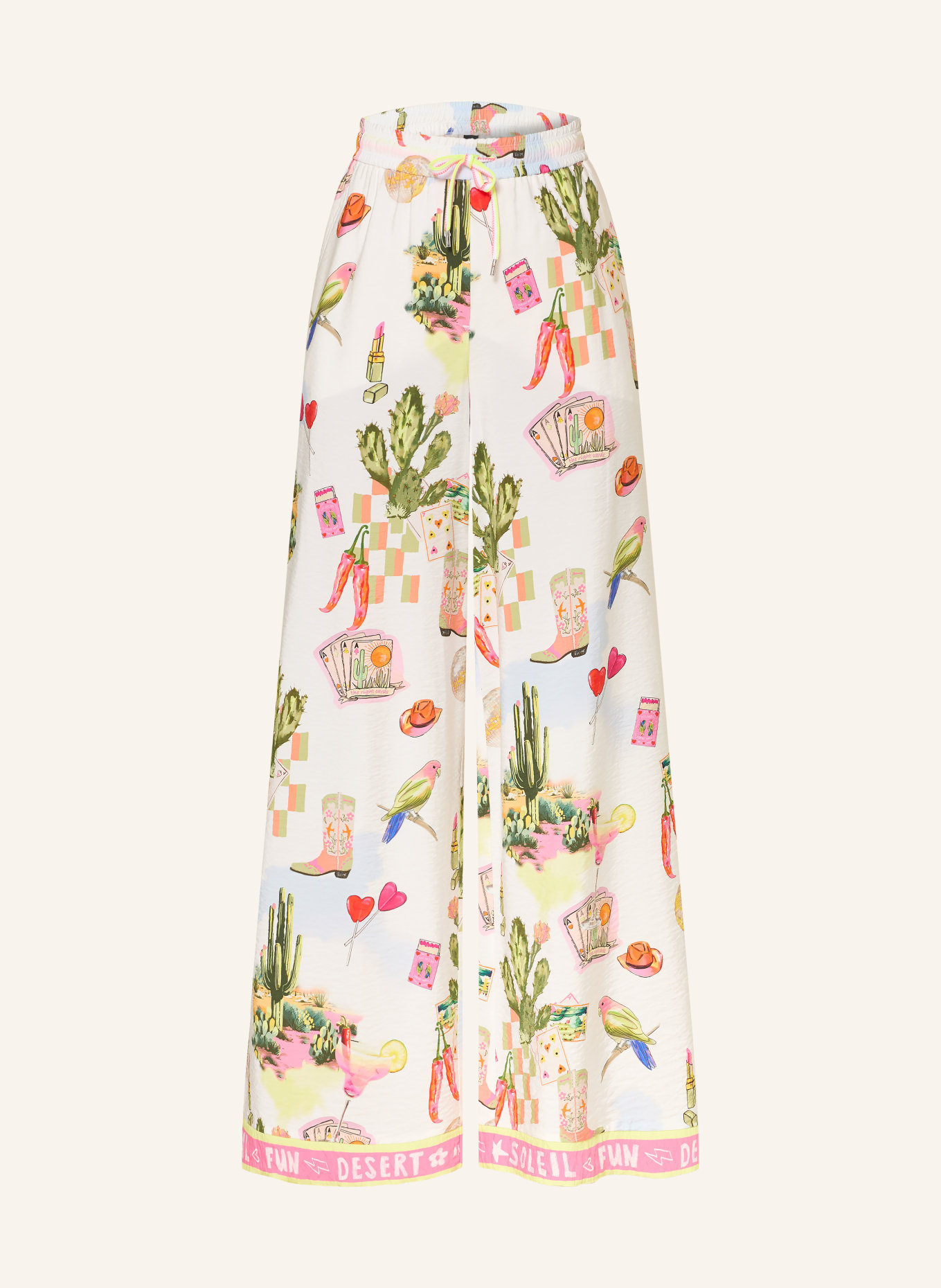 MARC CAIN Marlenehose WILLMAR: 100 WHITE