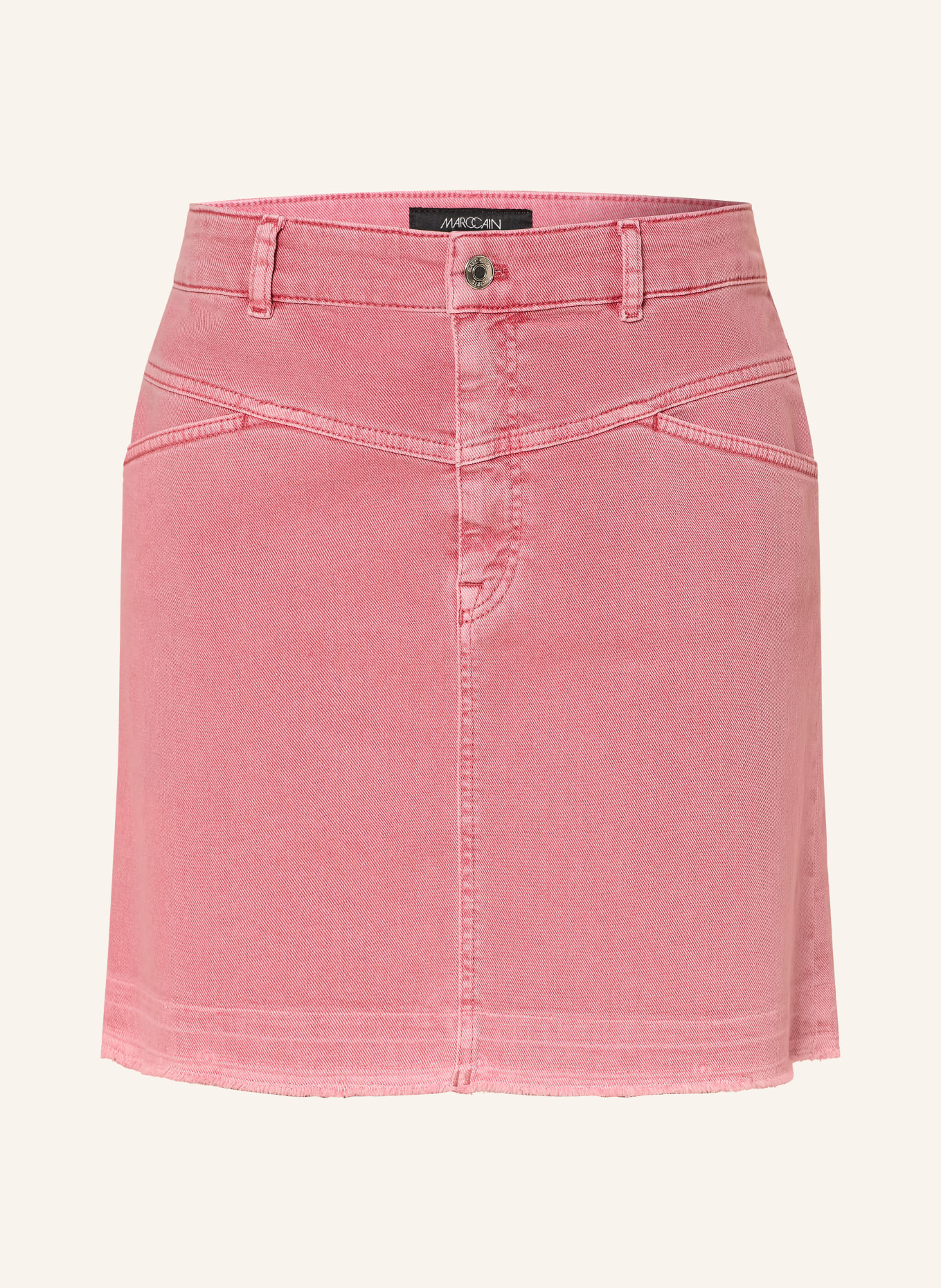 MARC CAIN denim skirt: 246 pink lemonade