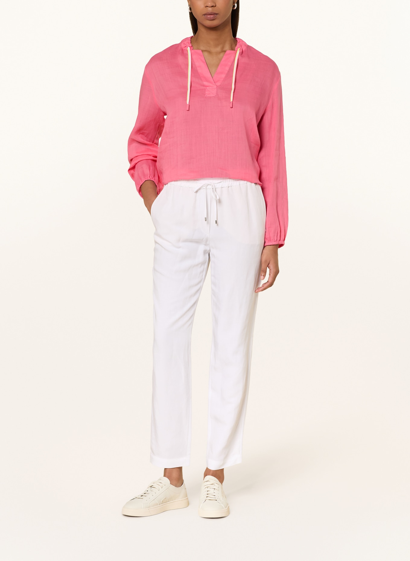 MARC CAIN blouse shirt: 246 pink lemonade