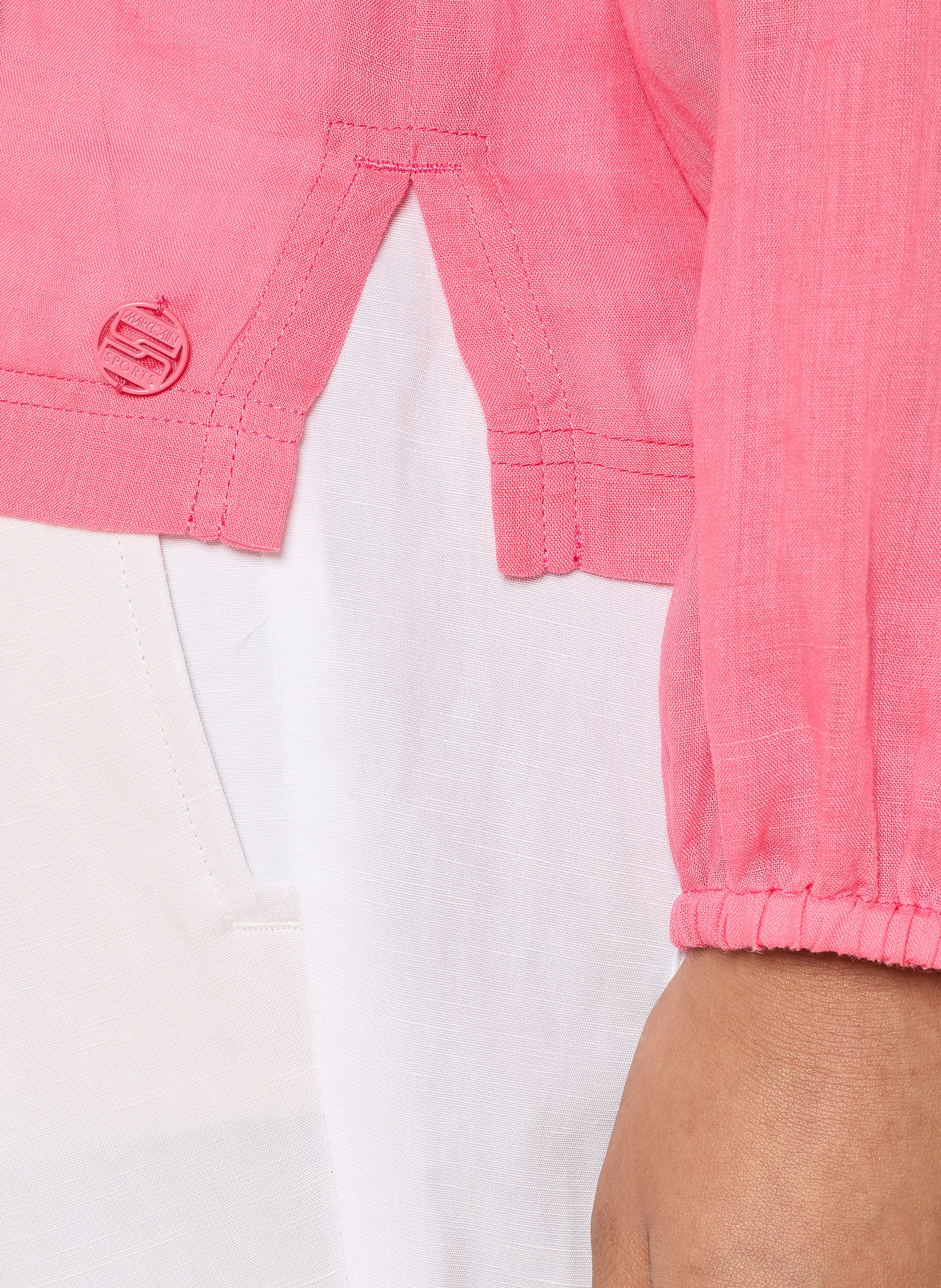 MARC CAIN blouse shirt: 246 pink lemonade