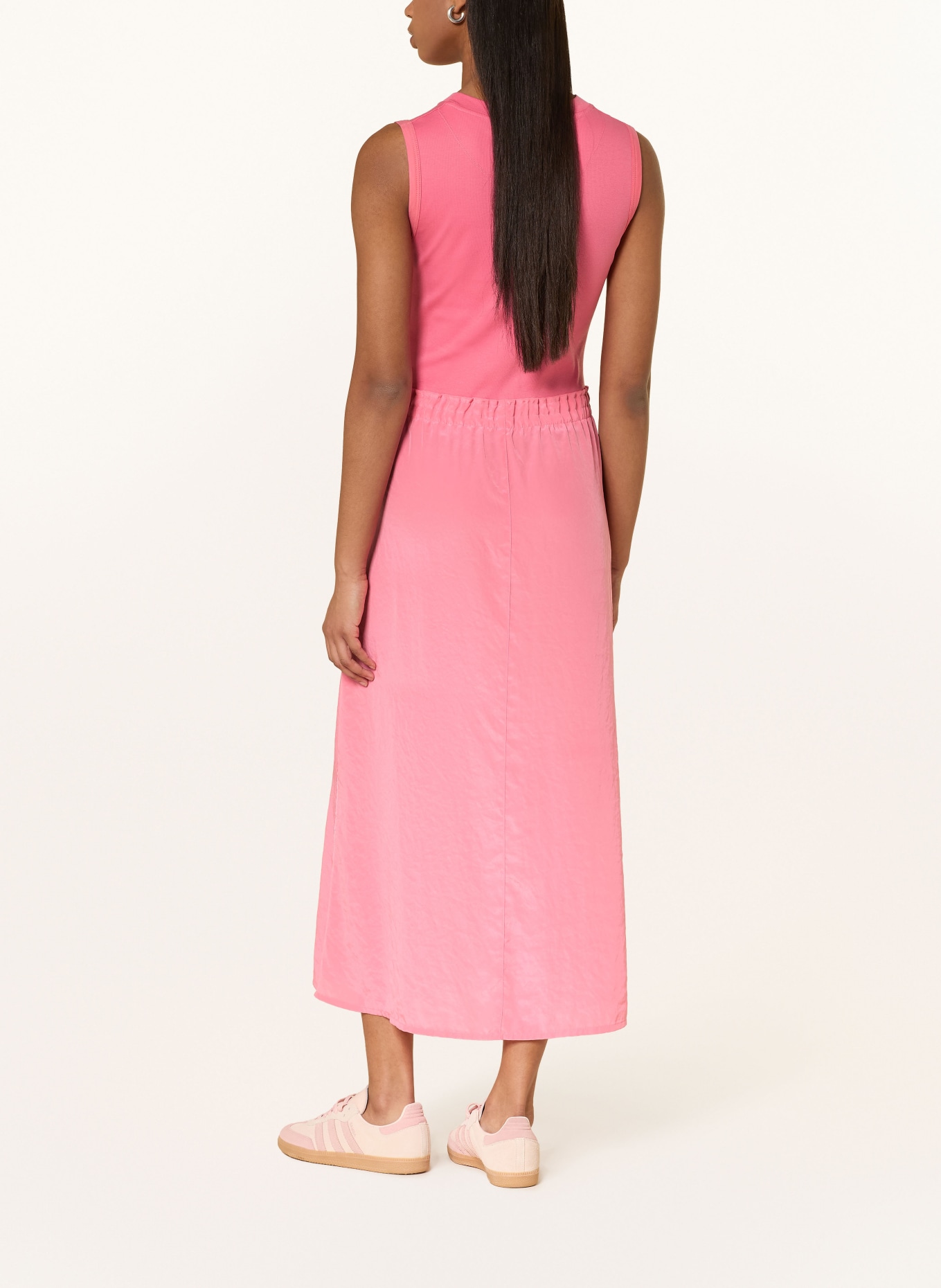 MARC CAIN Kleid im Materialmix: 246 pink lemonade